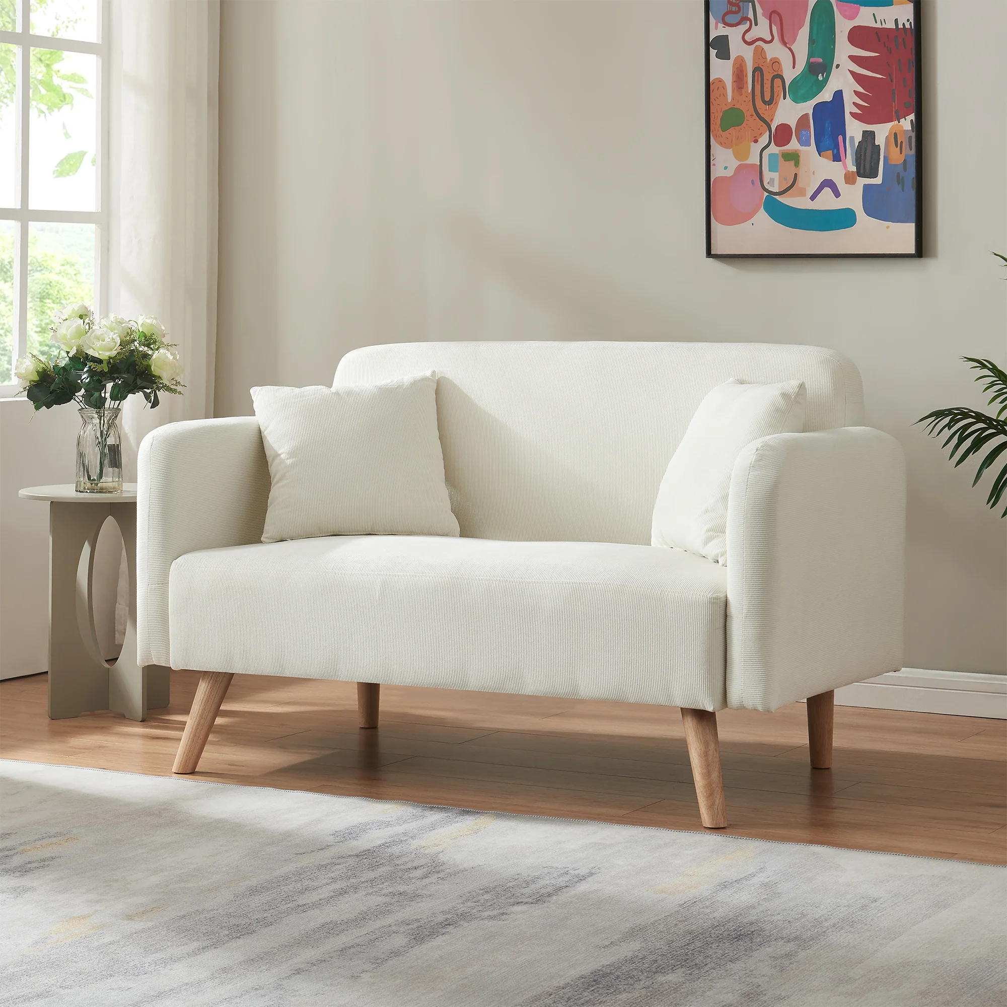 2-zitsbank Midt 132x70x80,5 cm [en.casa] - Image 7
