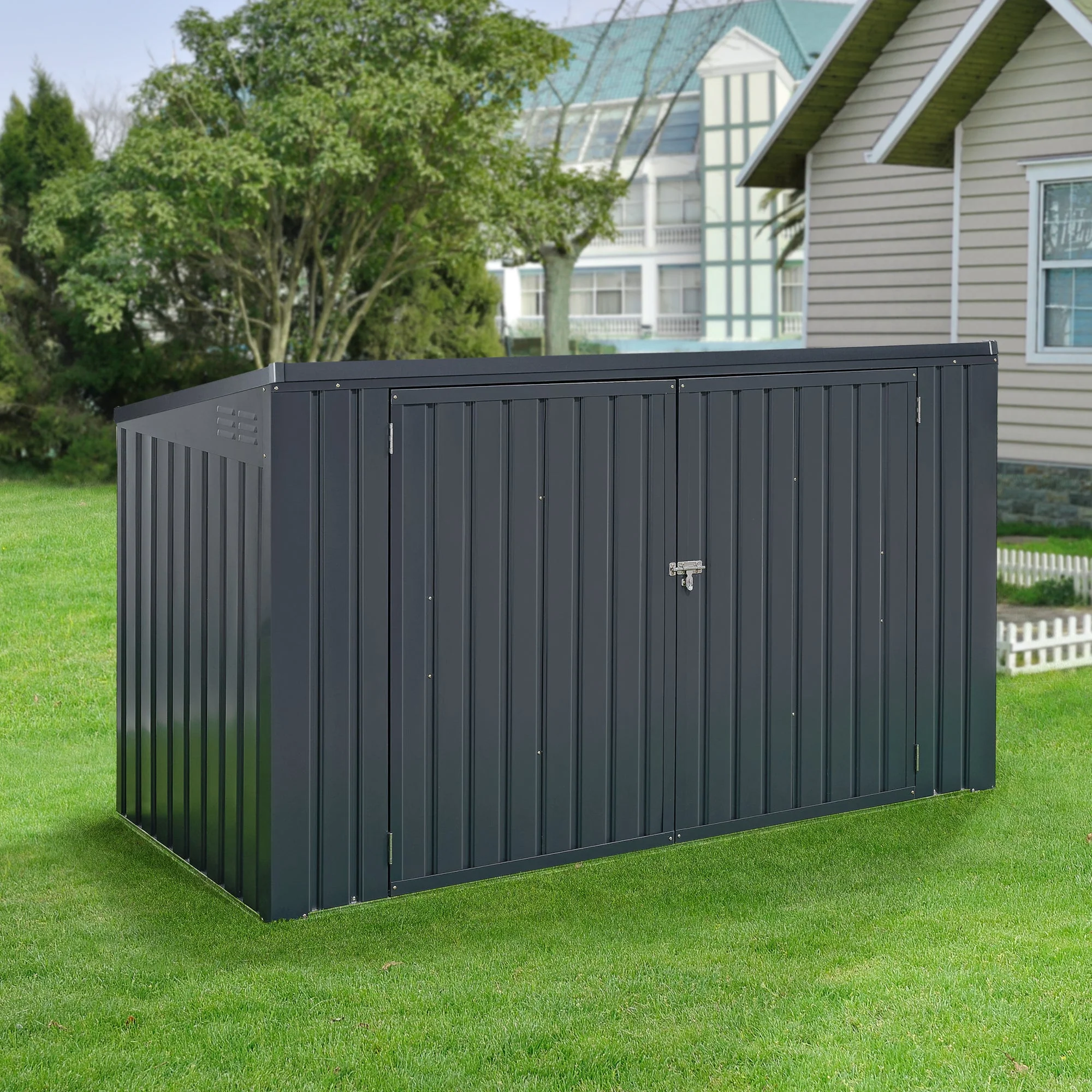 [en.casa] Containerombouw Grebin staal donkergrijs - 2 varianten - Image 5