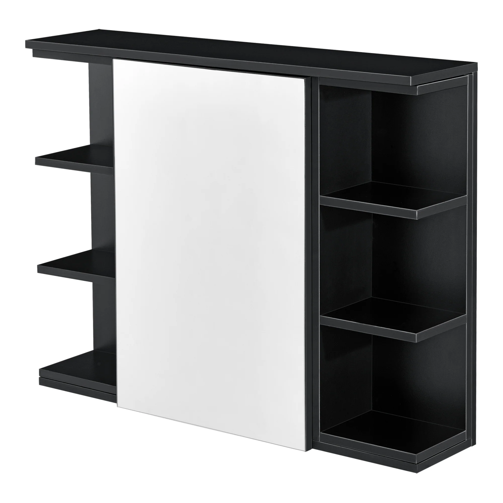 Badkamerkast Harstad met spiegel spiegelkast 64x80x20 cm - 3 varianten - Image 3