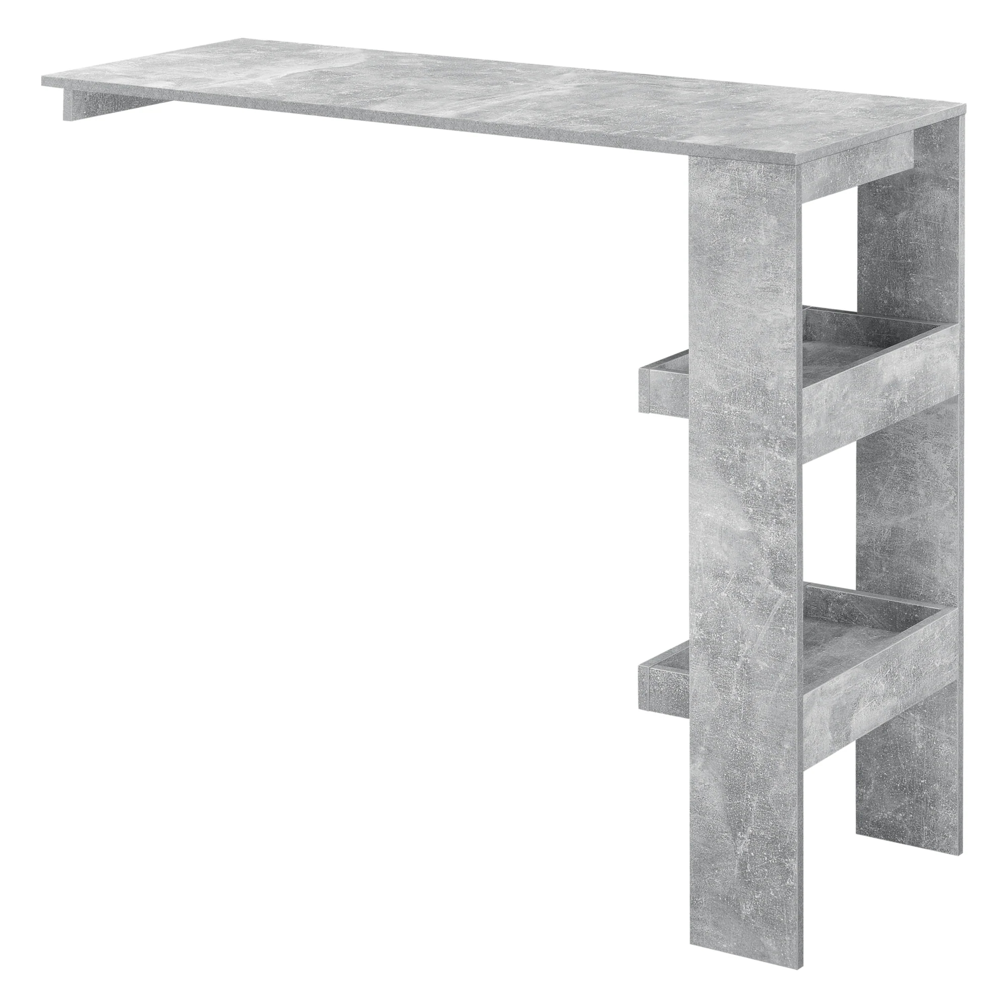 Bartafel Bromoella met 2 planken wandmontage 120x45x106 cm - 6 varianten - Image 4