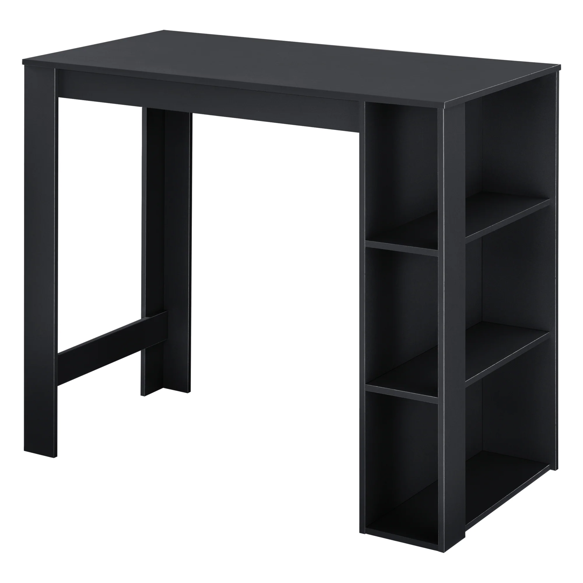 Bartafel Danderyd met 3 planken 120x60x105,5 cm [en.casa] - Image 6