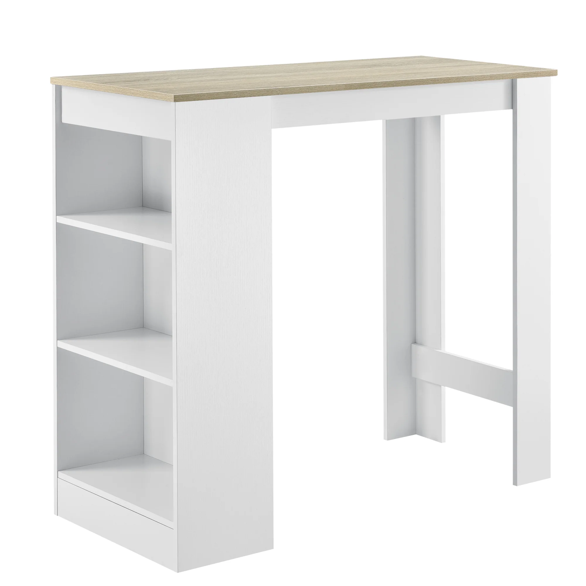 Bartafel met planken 110x50x103 cm - verschillende kleuren - Image 3
