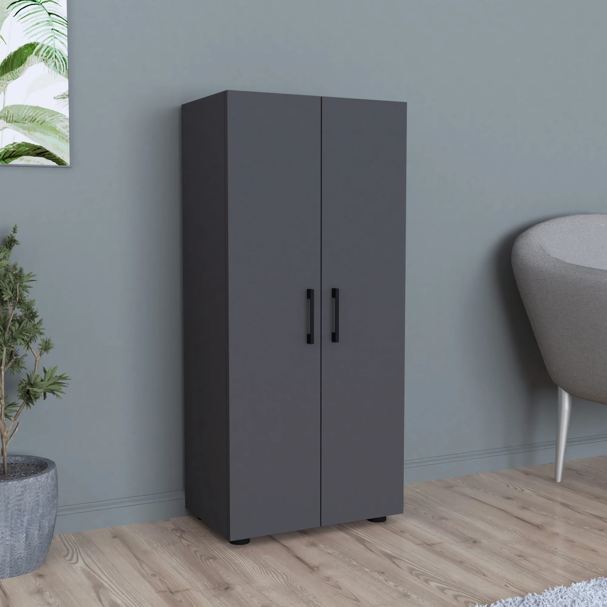 [en.casa] 2-deurs kast Åsnes met planken - 9 varianten - Image 3