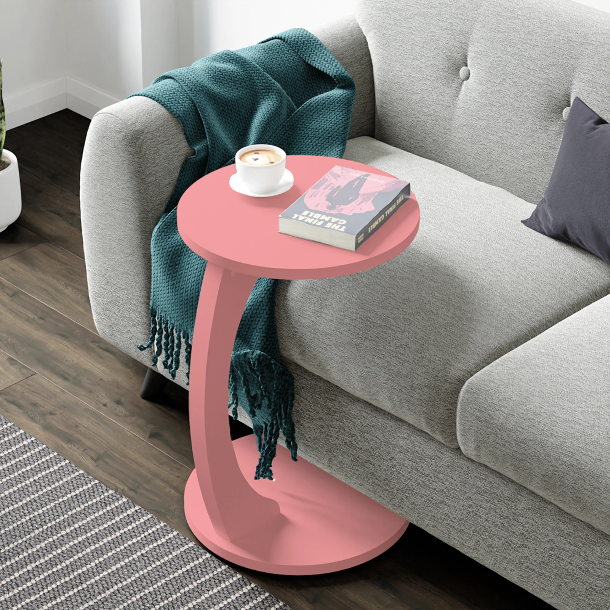 Bijzettafel Holeby rond 56xØ38 cm [en.casa] - Image 5