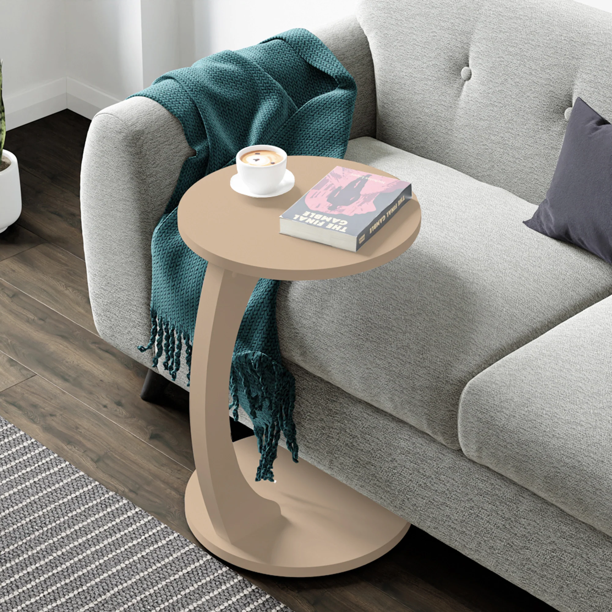 Bijzettafel Holeby rond 56xØ38 cm [en.casa] - Image 6