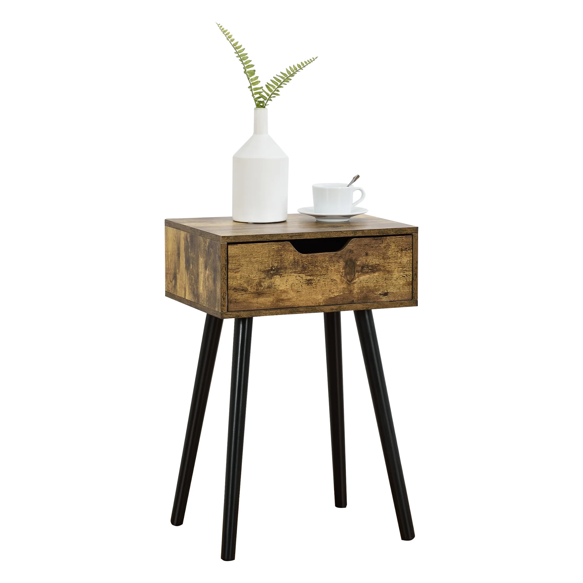 Bijzettafel nachtkastje Oestersund met lade 60x40x29,5 cm - 5 varianten - Image 2