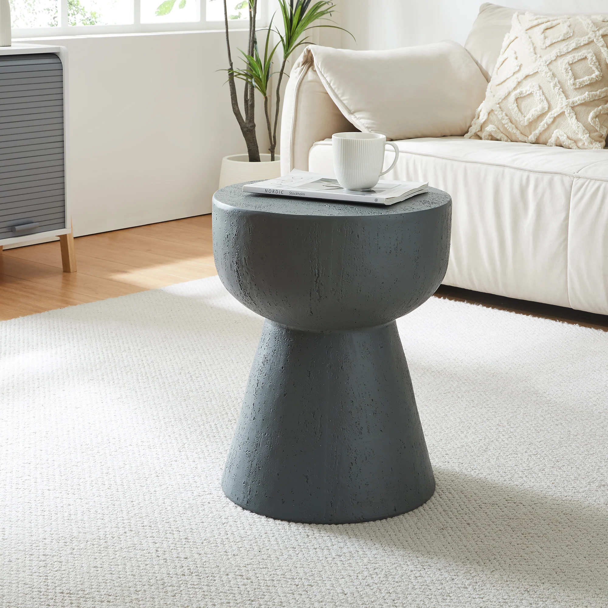Bijzettafel Oulvepijanse rond 40 cm [en.casa] - Image 2