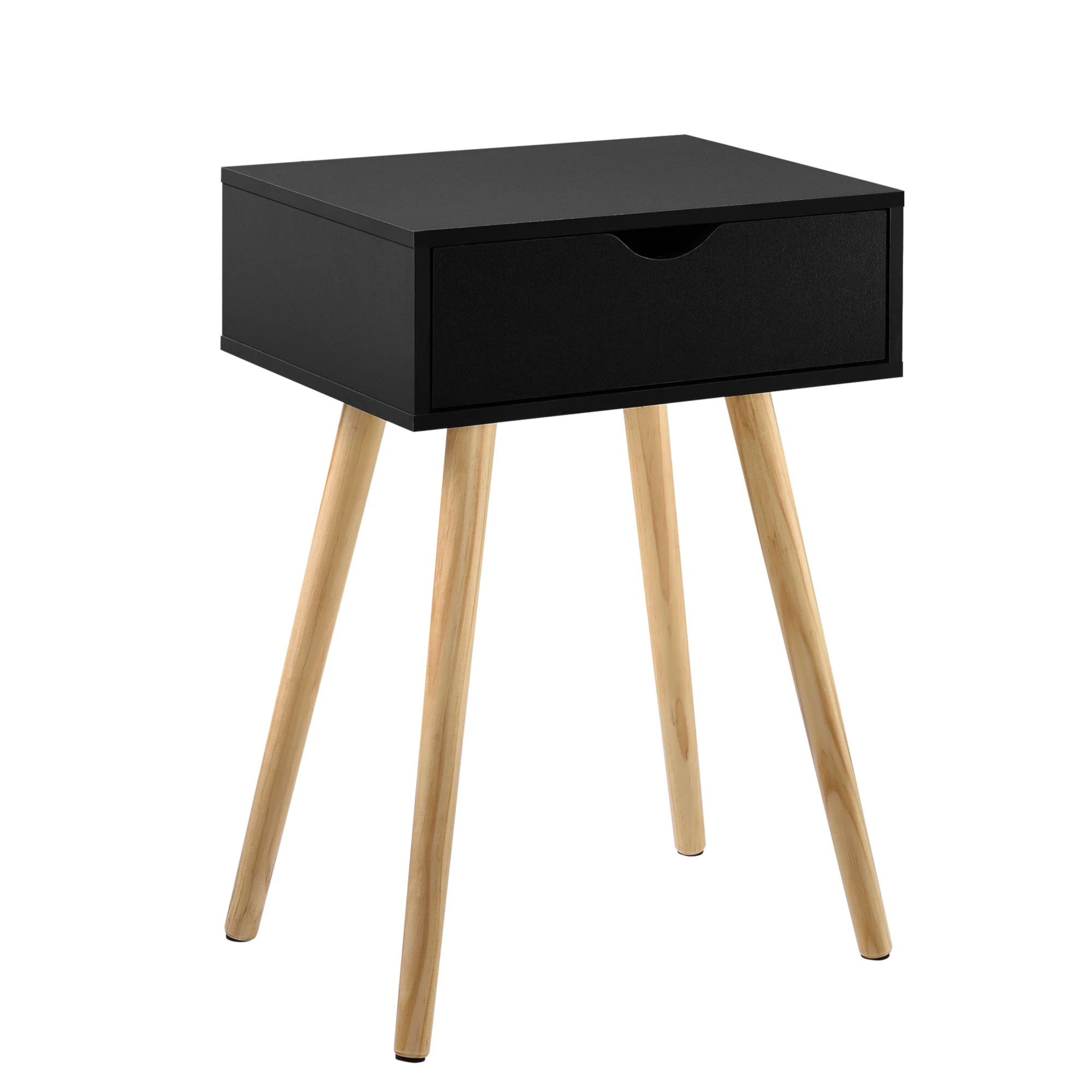 Bijzettafel met lade nachtkastje 60x40x29,5 cm - 3 varianten - Image 3