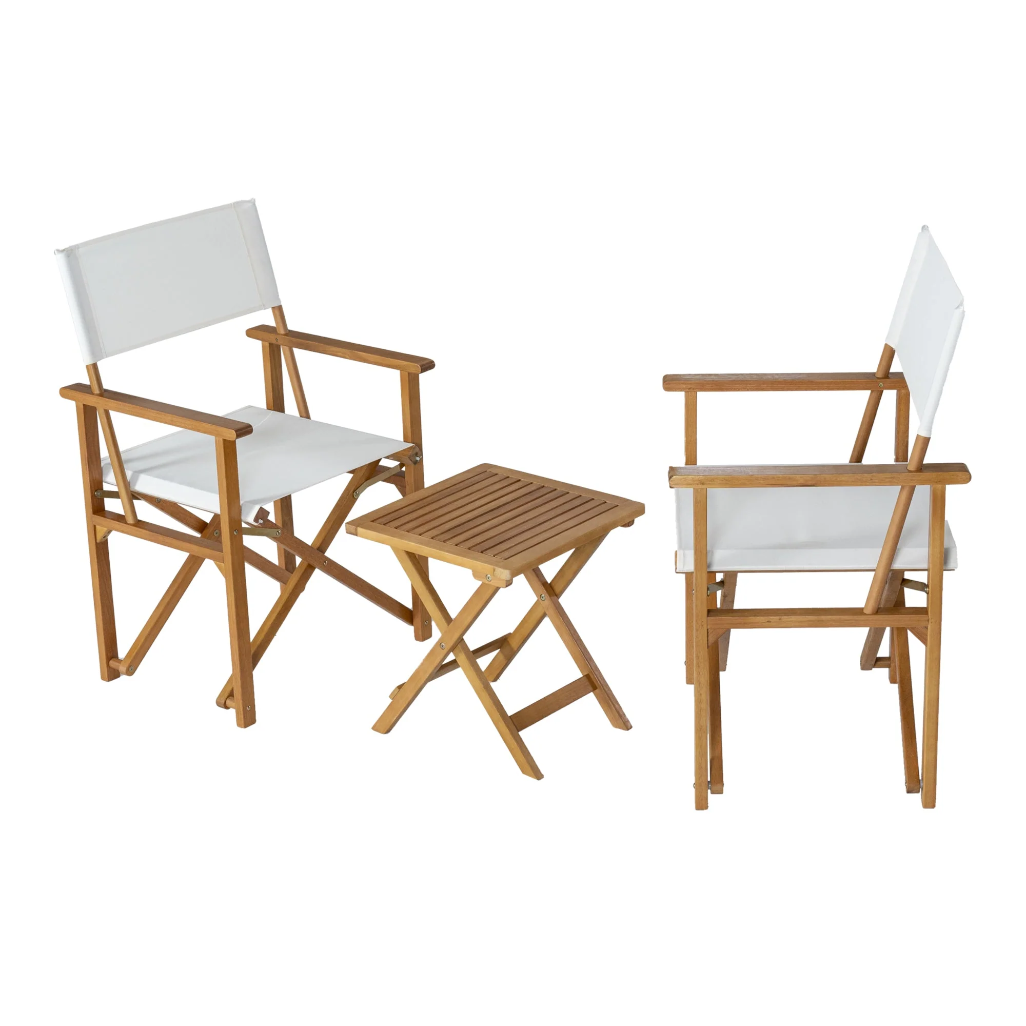 Bistroset Capistrello 3-delig tuintafel met 2 tuinstoelen casa.pro - Image 2