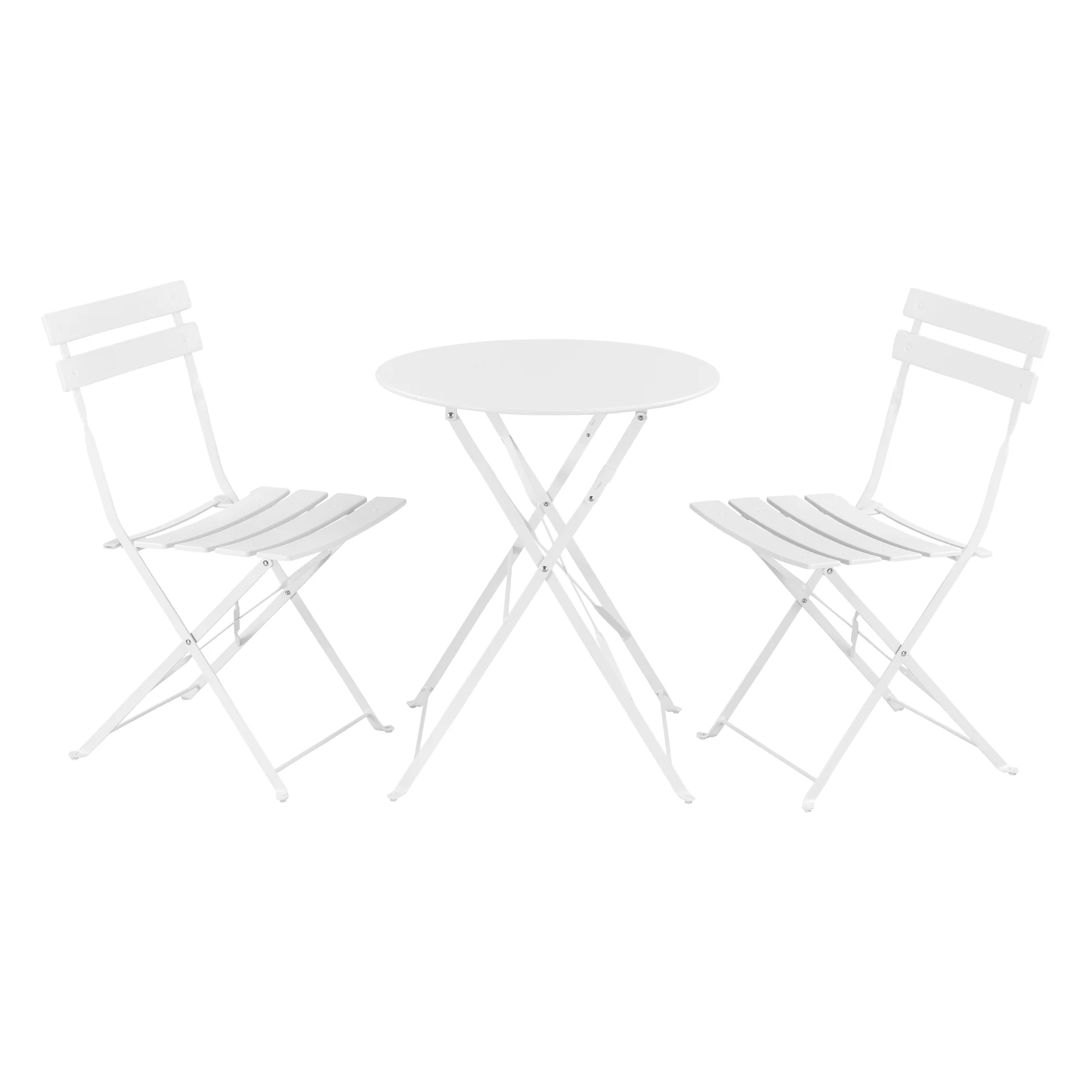 Bistroset Caprile metaal tuintafel met 2 tuinstoelen [en.casa] - Image 3