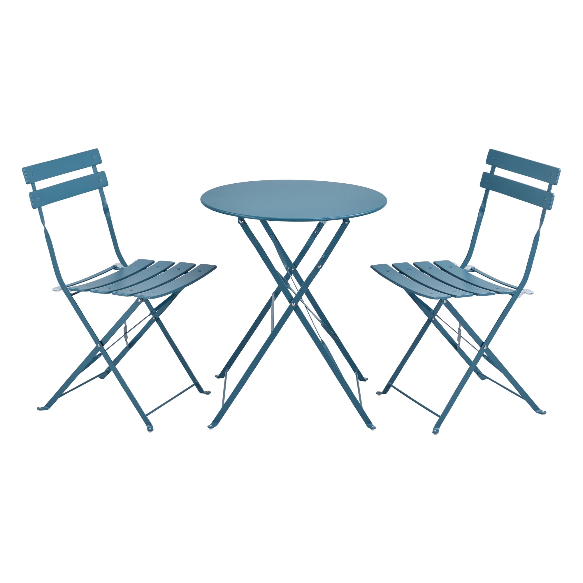 Bistroset Caprile metaal tuintafel met 2 tuinstoelen [en.casa] - Image 4