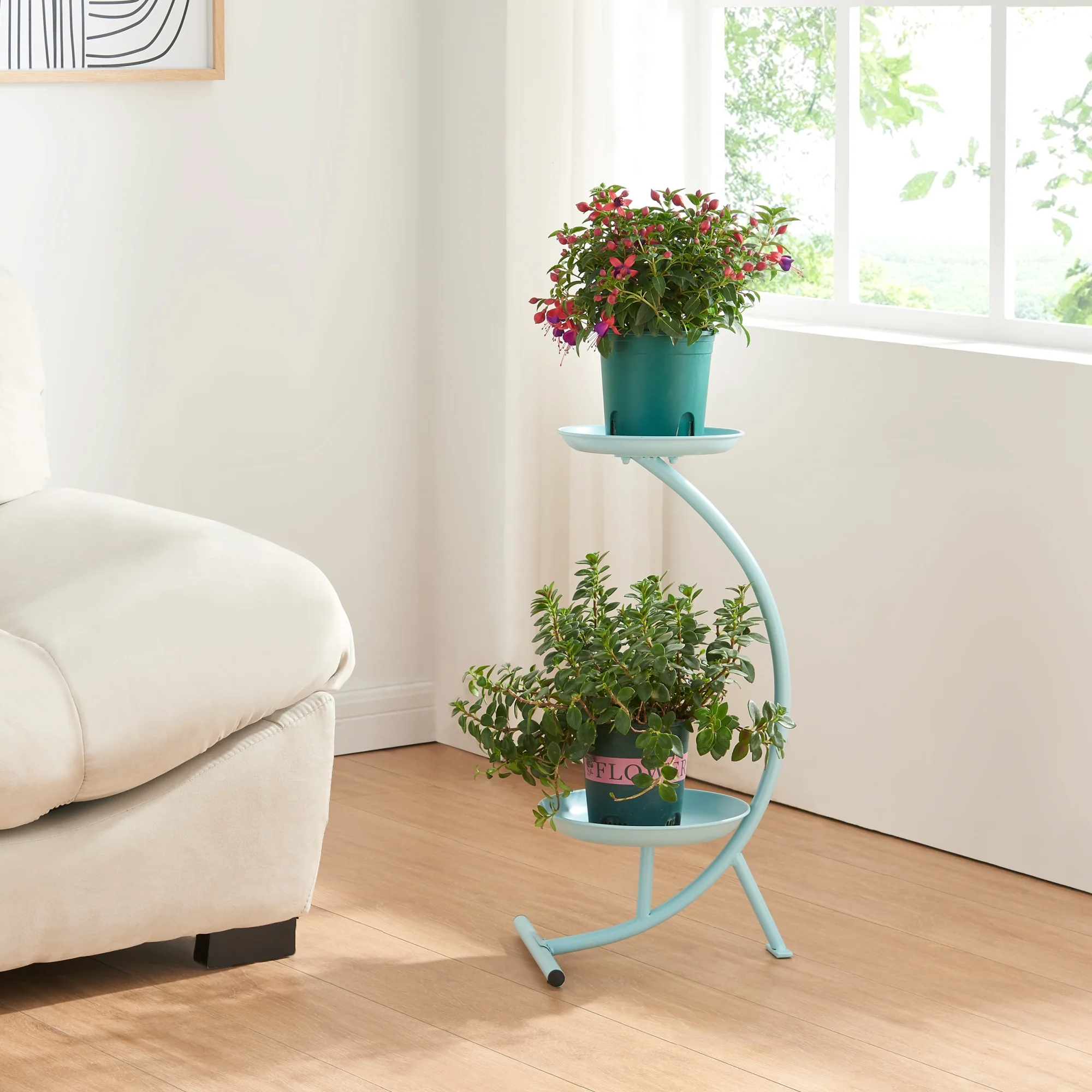 Plantenstandaard Aalten 61,5x30x25 cm [en.casa] - Image 3