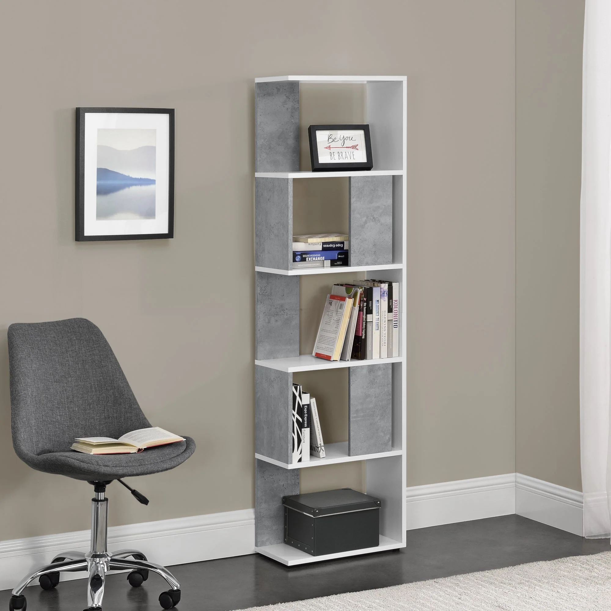 Boekenkast schap Aneby 159x45x23,5 cm - 3 varianten - Image 5