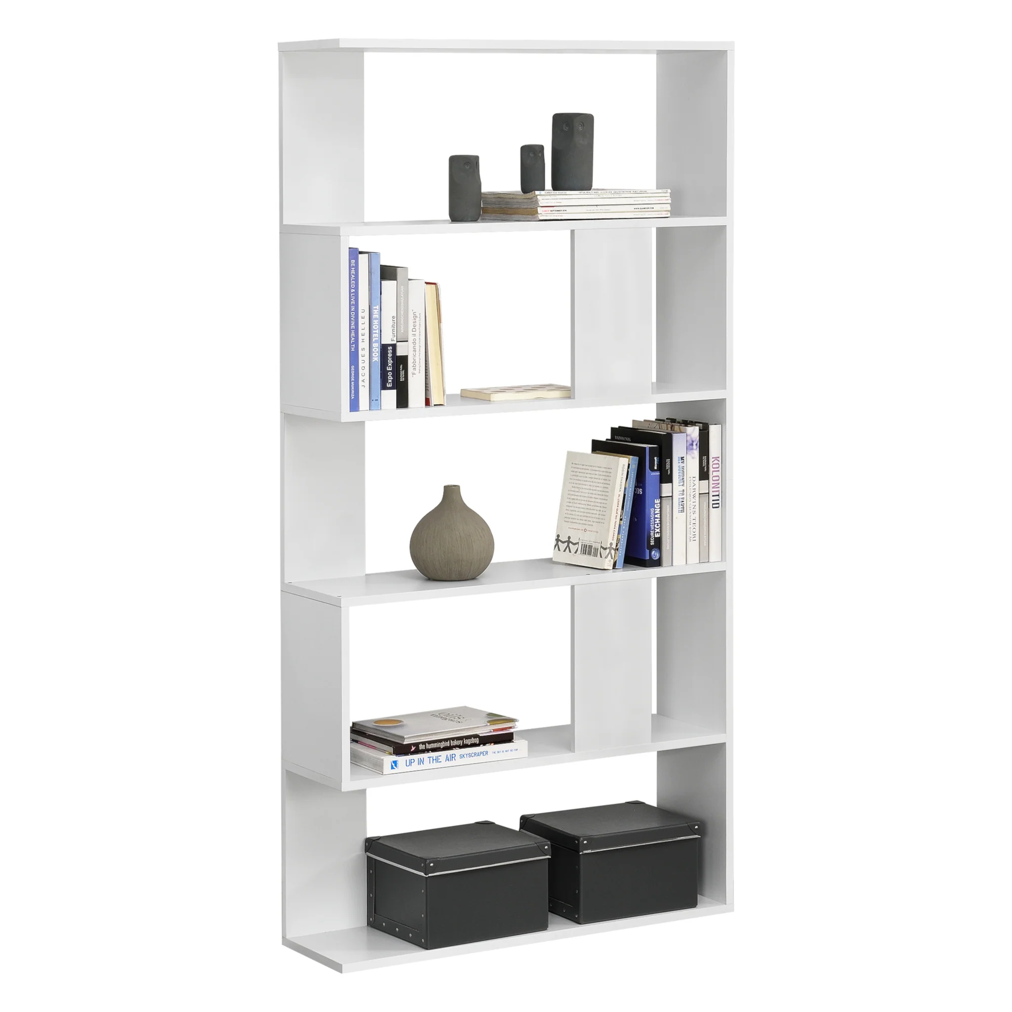 Boekenkast schap Aneby 159x80x23,5 cm - 3 varianten - Image 4
