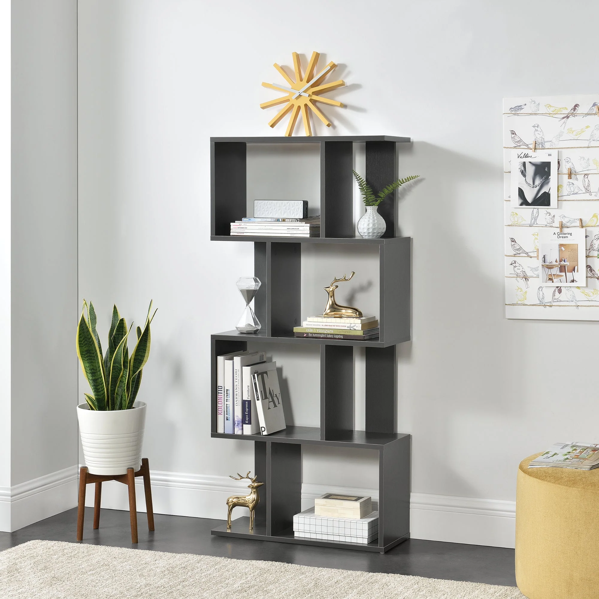 Boekenkast schap Marseille 130x60x24 cm - verschillende kleuren - Image 6