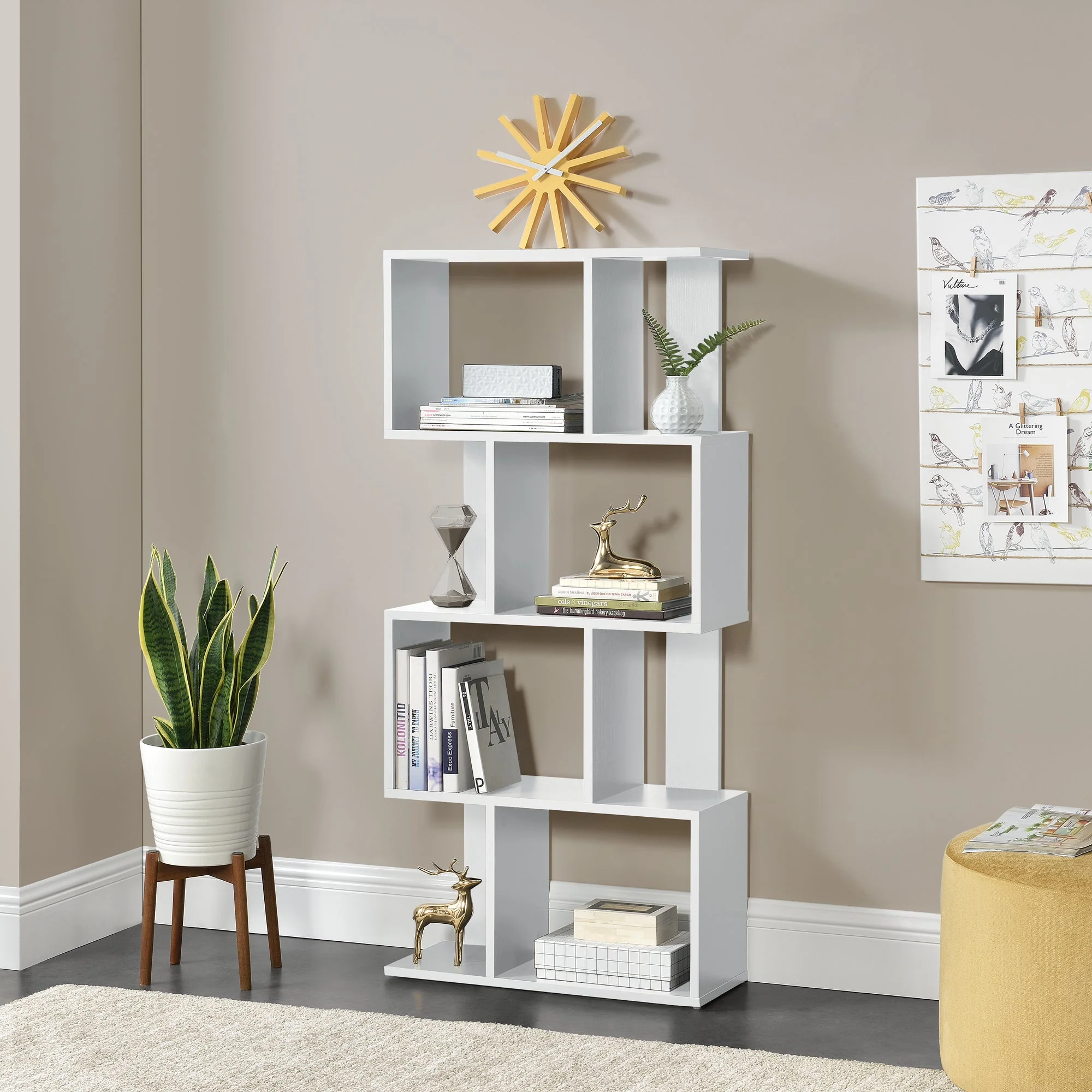 Boekenkast schap Marseille 130x60x24 cm - verschillende kleuren - Image 7