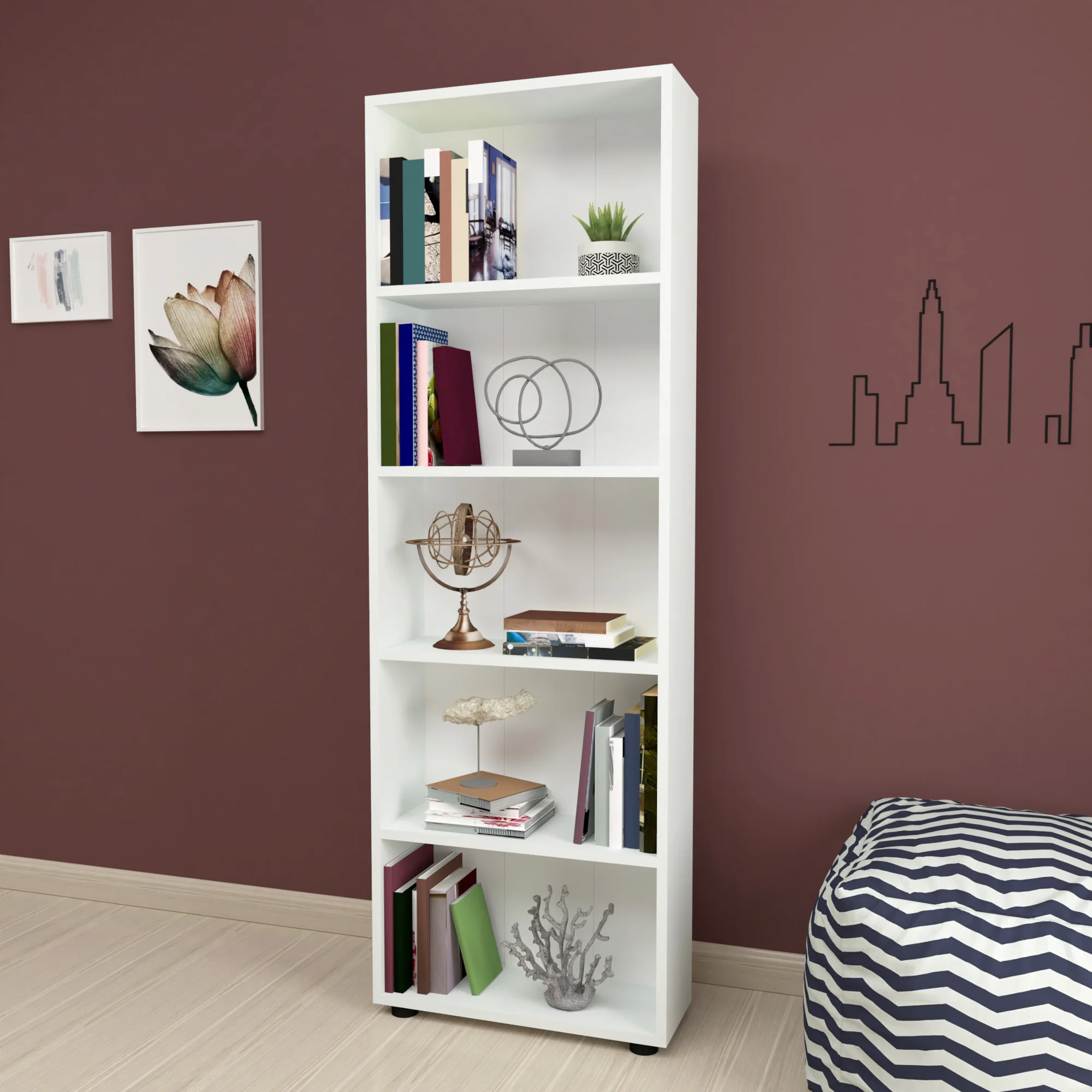 [en.casa] Boekenkast schap Vara - 16 varianten - Image 14