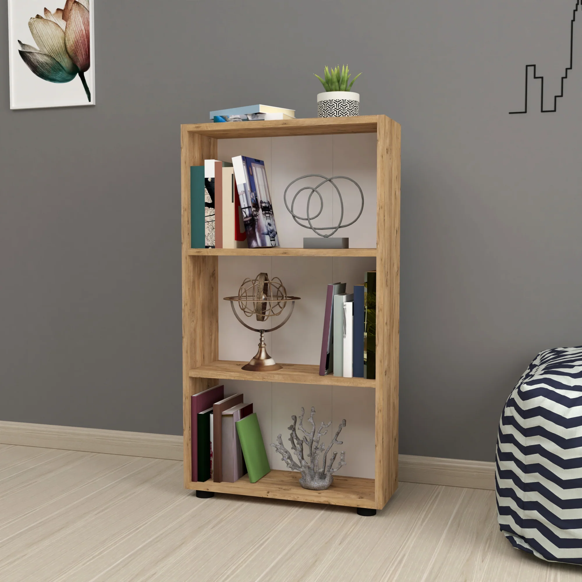 [en.casa] Boekenkast schap Vara - 16 varianten - Image 16