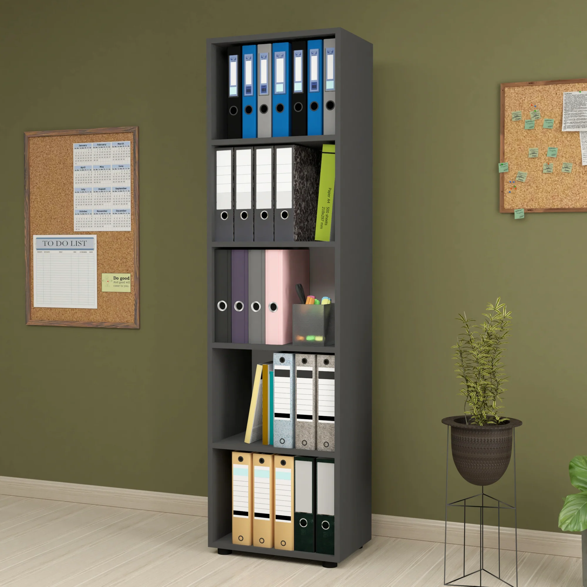 [en.casa] Boekenkast schap Vara - 16 varianten - Image 2