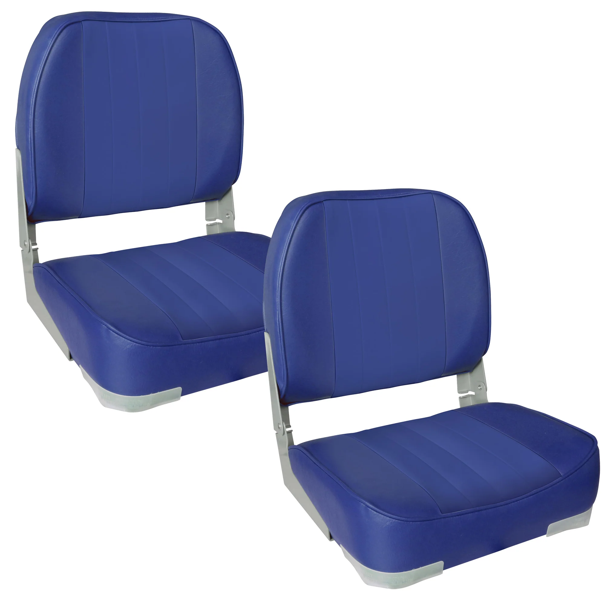 Bootstoel opvouwbaar kunstleer 49x40x39 cm set van 2 - 3 varianten