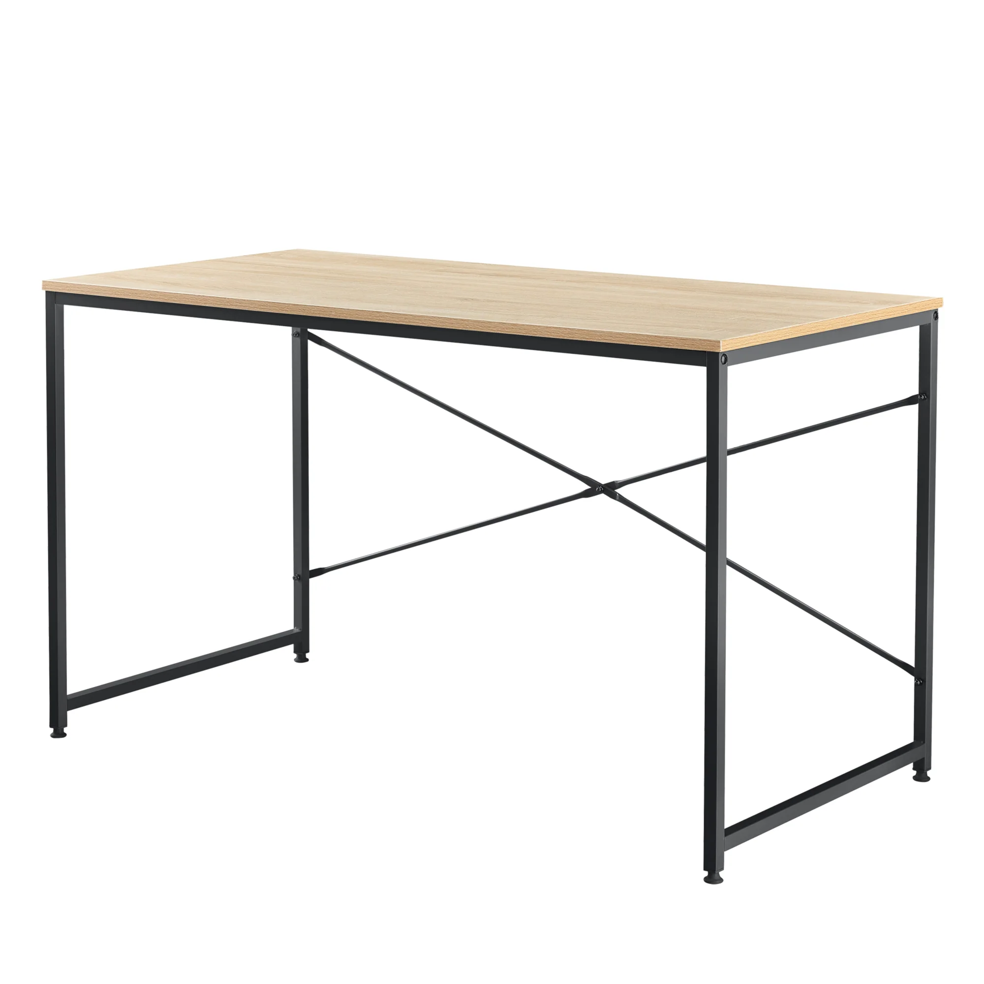 Bureau Nice 120x60x72 cm spaanplaat en metaal - 3 varianten