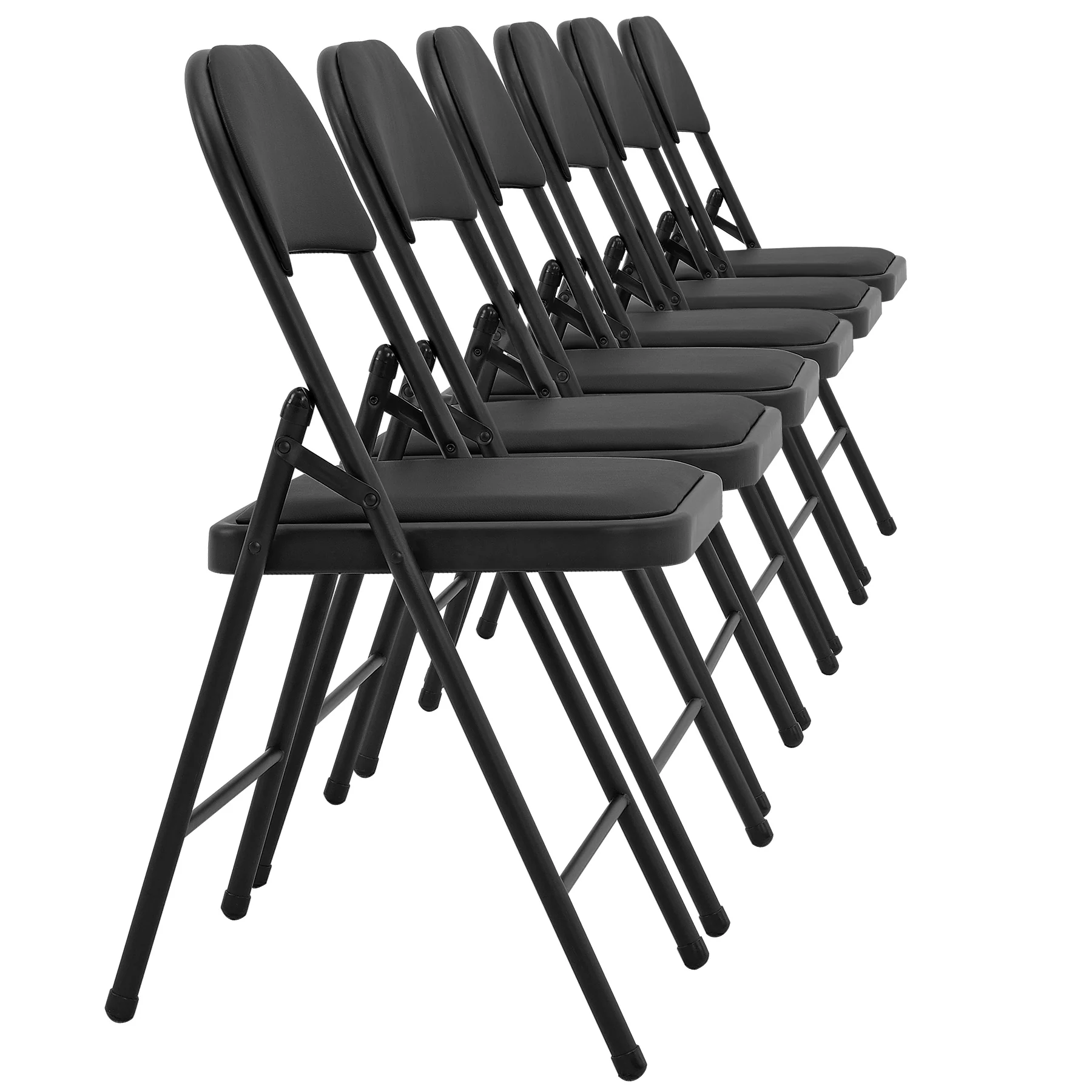 Bureaustoel klapstoel opvouwbaar 80x46x50 cm set van 6 - 2 varianten - Image 2