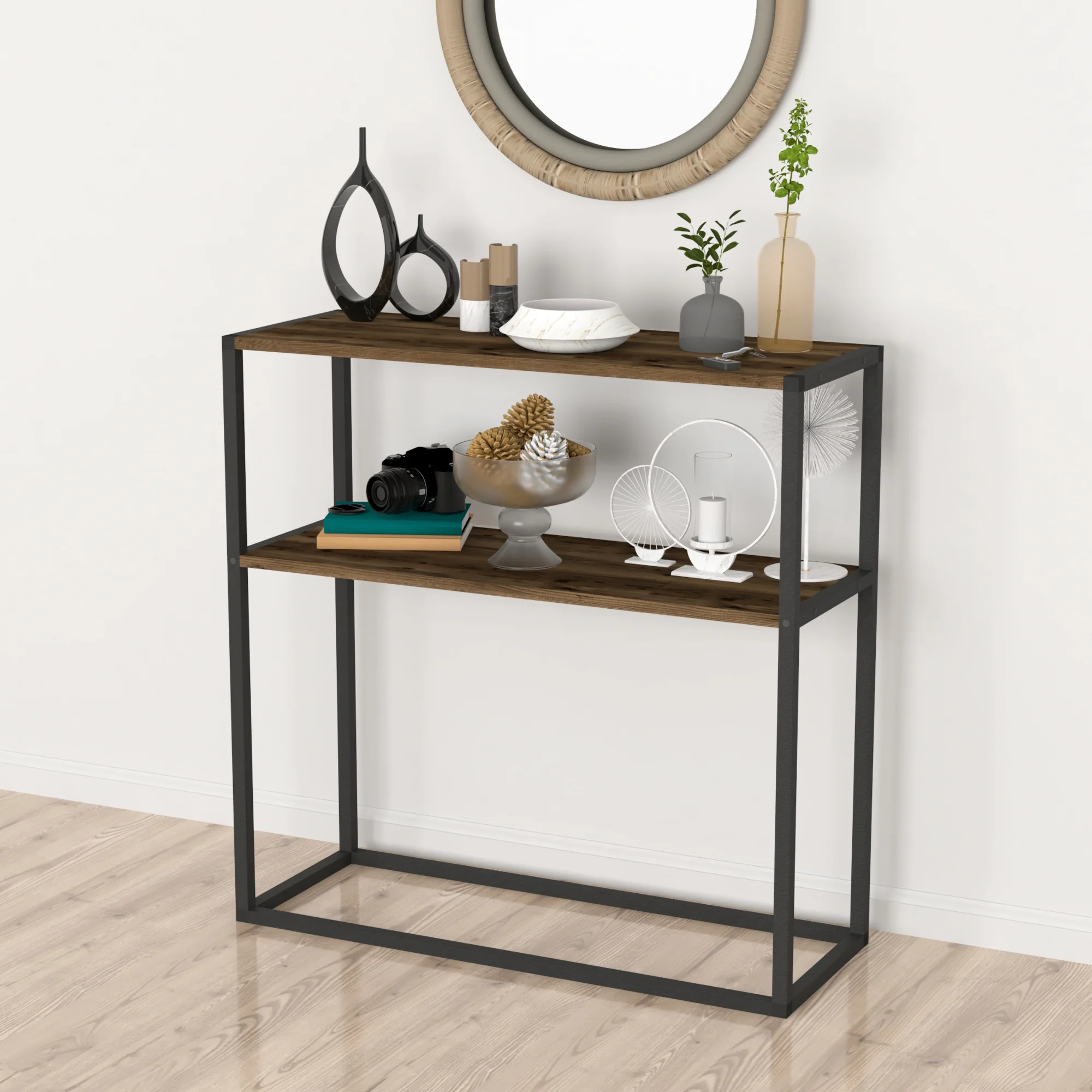 [en.casa] Console tafel Hemsedal sidetable 90x90x33,5 cm - 3 varianten - Image 4