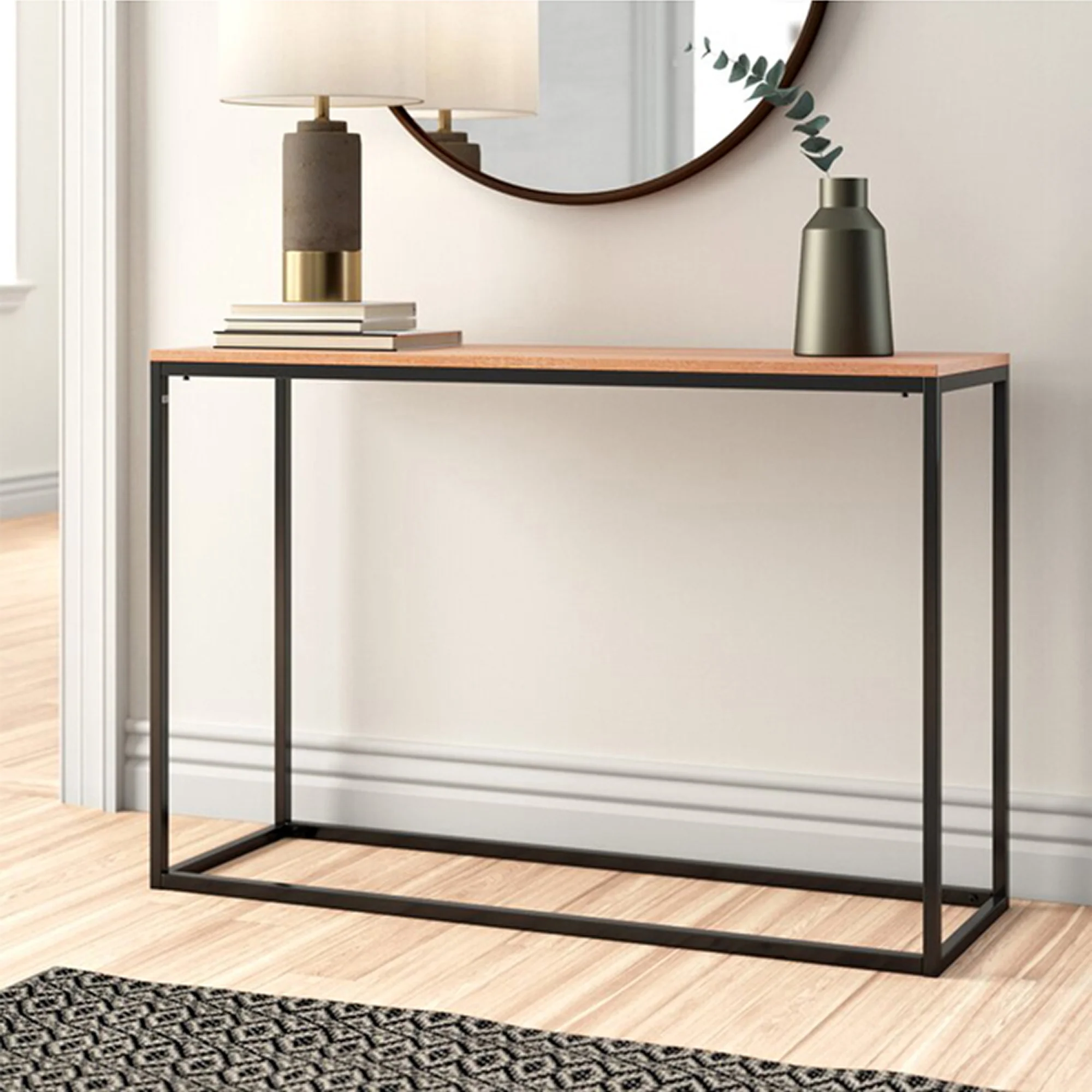 [en.casa] Console tafel Kittilä 80x100x30 cm - 2 varianten