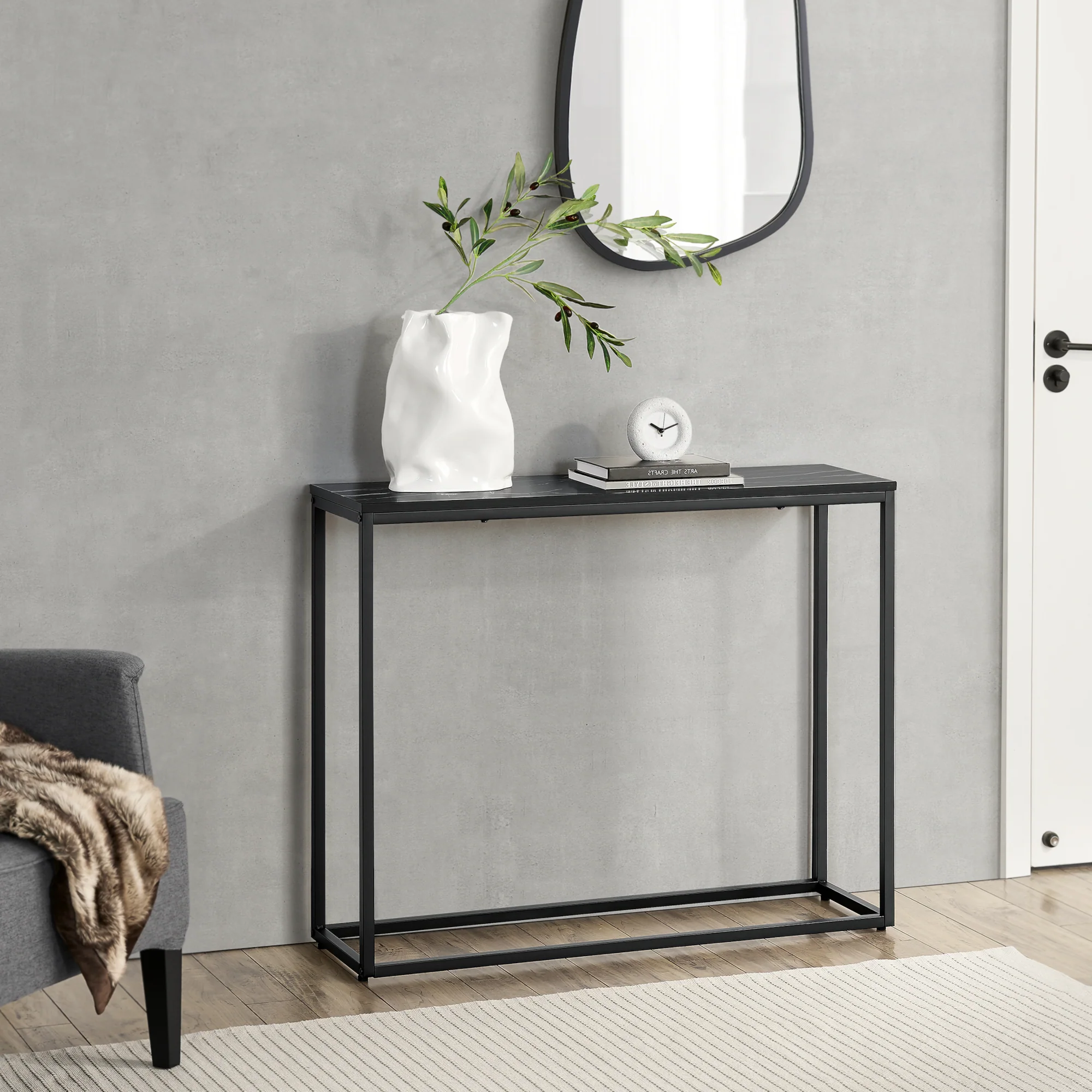 [en.casa] Console tafel Kittilä 80x100x30 cm - 2 varianten - Image 3