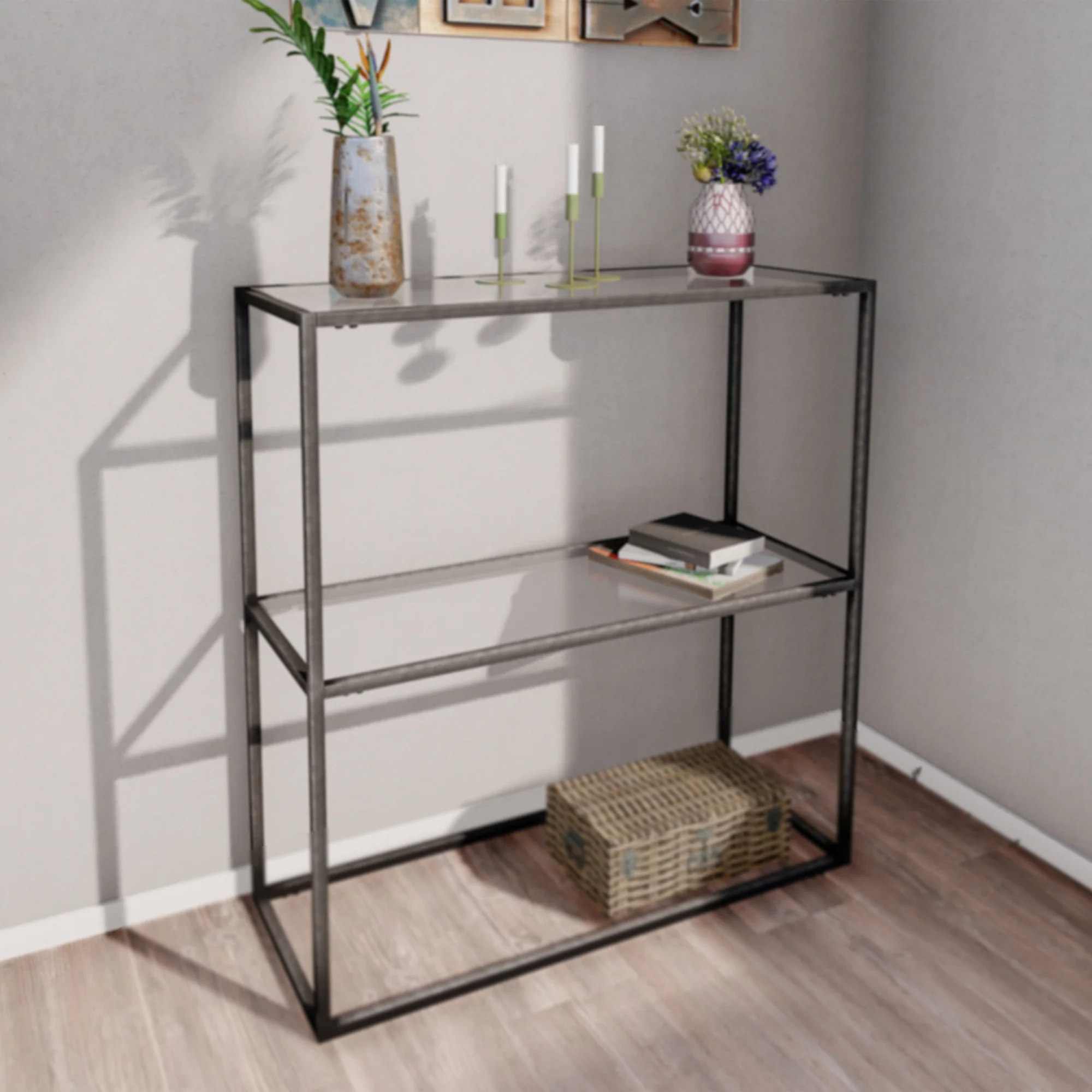 [en.casa] Console tafel Konnevesi 85x80x30 cm
