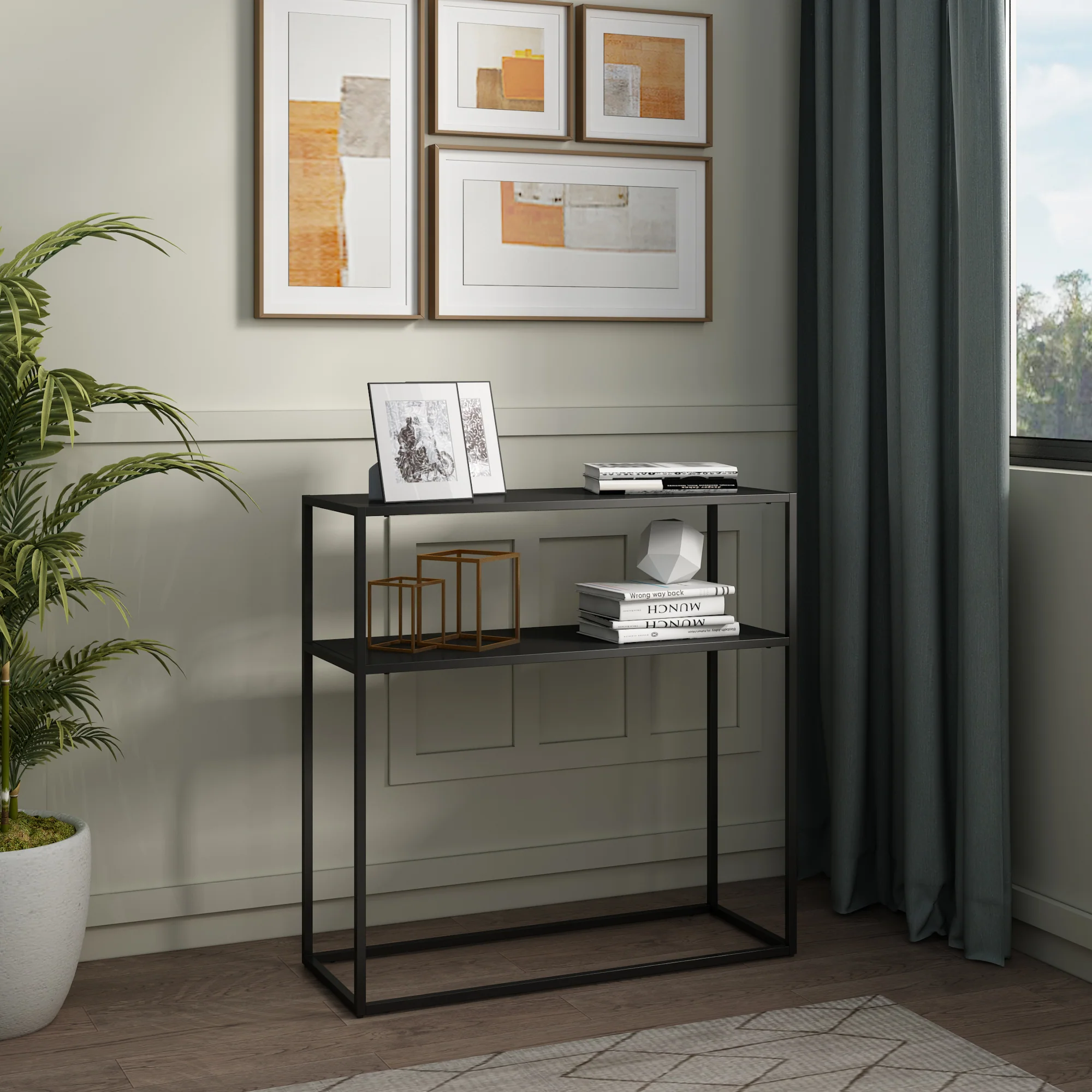Console tafel Kuhmo sidetable 80x80x30 cm [en.casa]