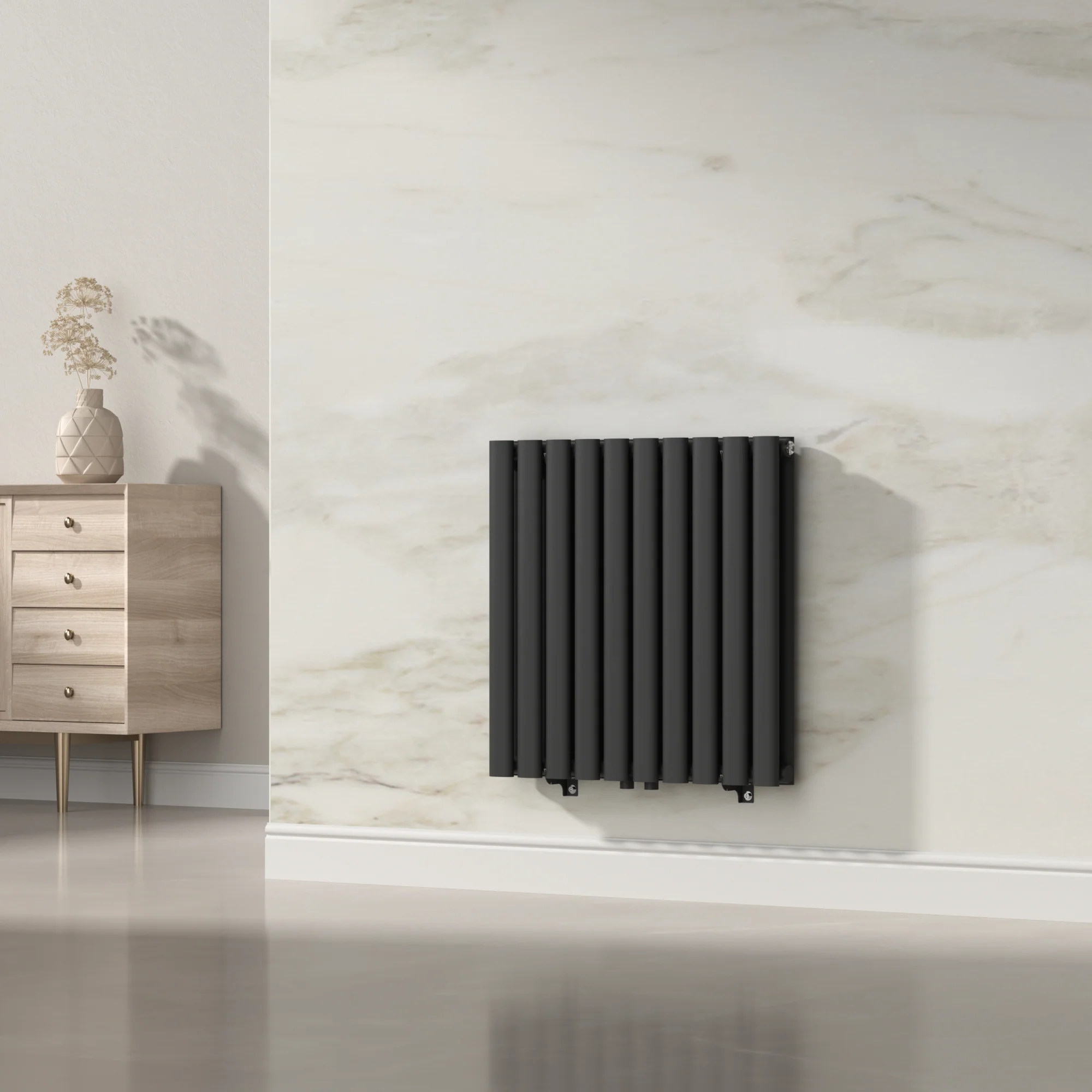 Designradiator Nore gebogen dubbelwandig - Image 3