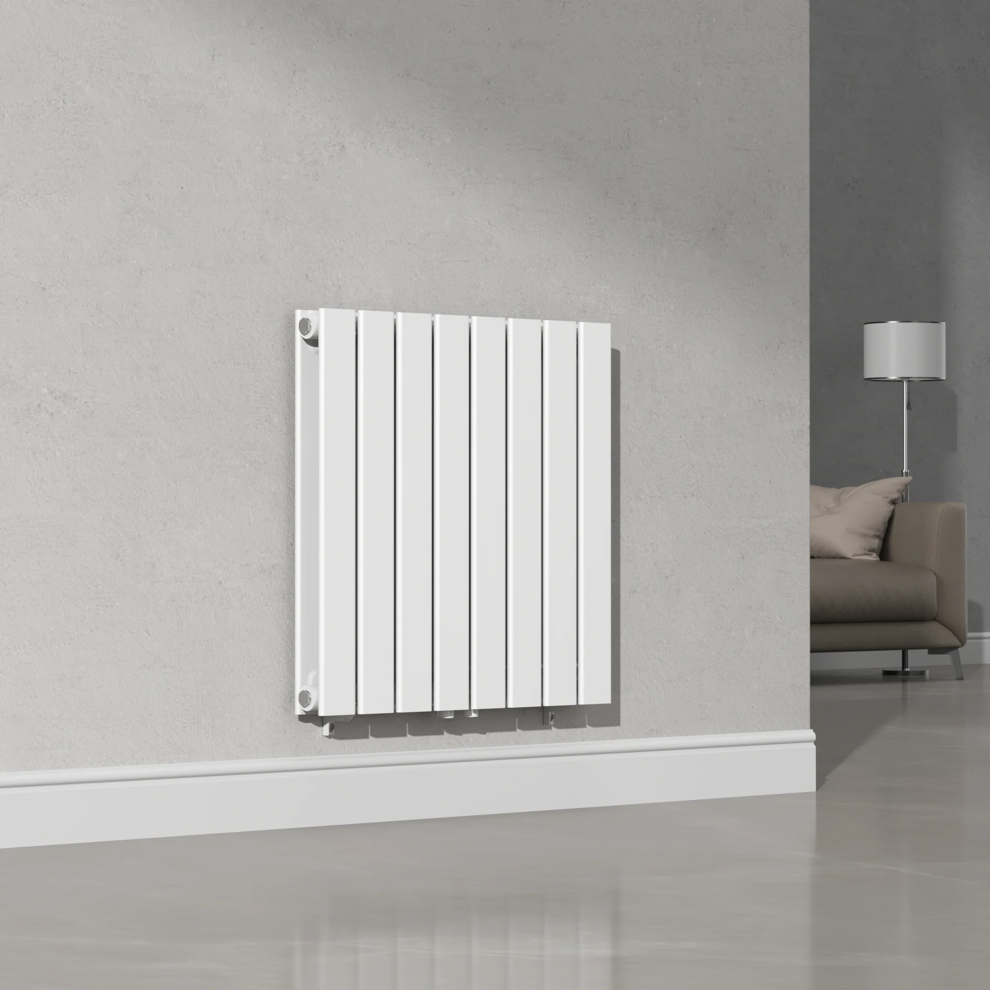 Designradiator Nore plat tweelaags - Image 9