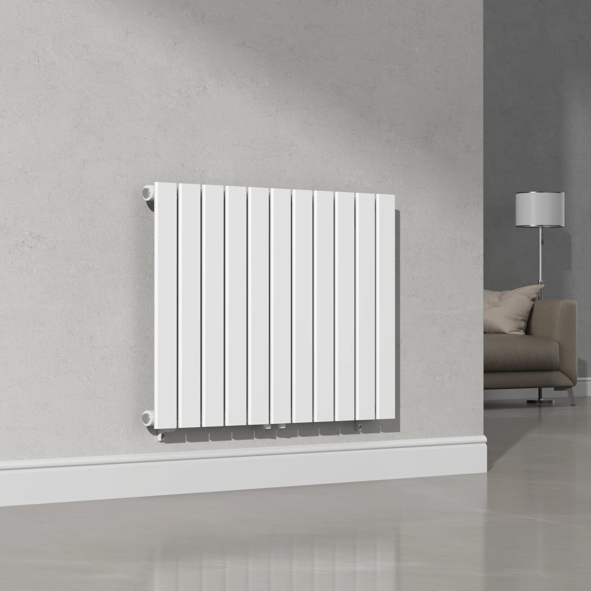 Designradiator Nore plat, enkellaags - Image 14