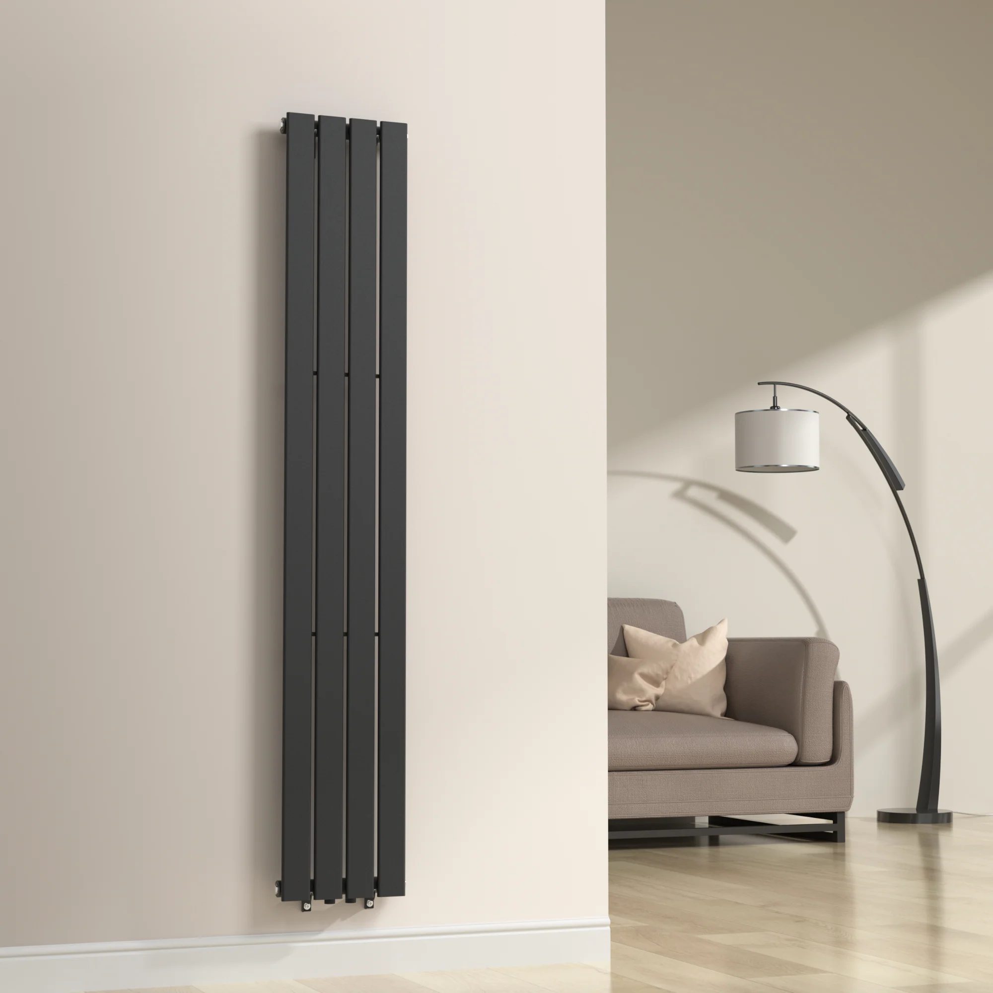 Designradiator Nore plat, enkellaags - Image 6