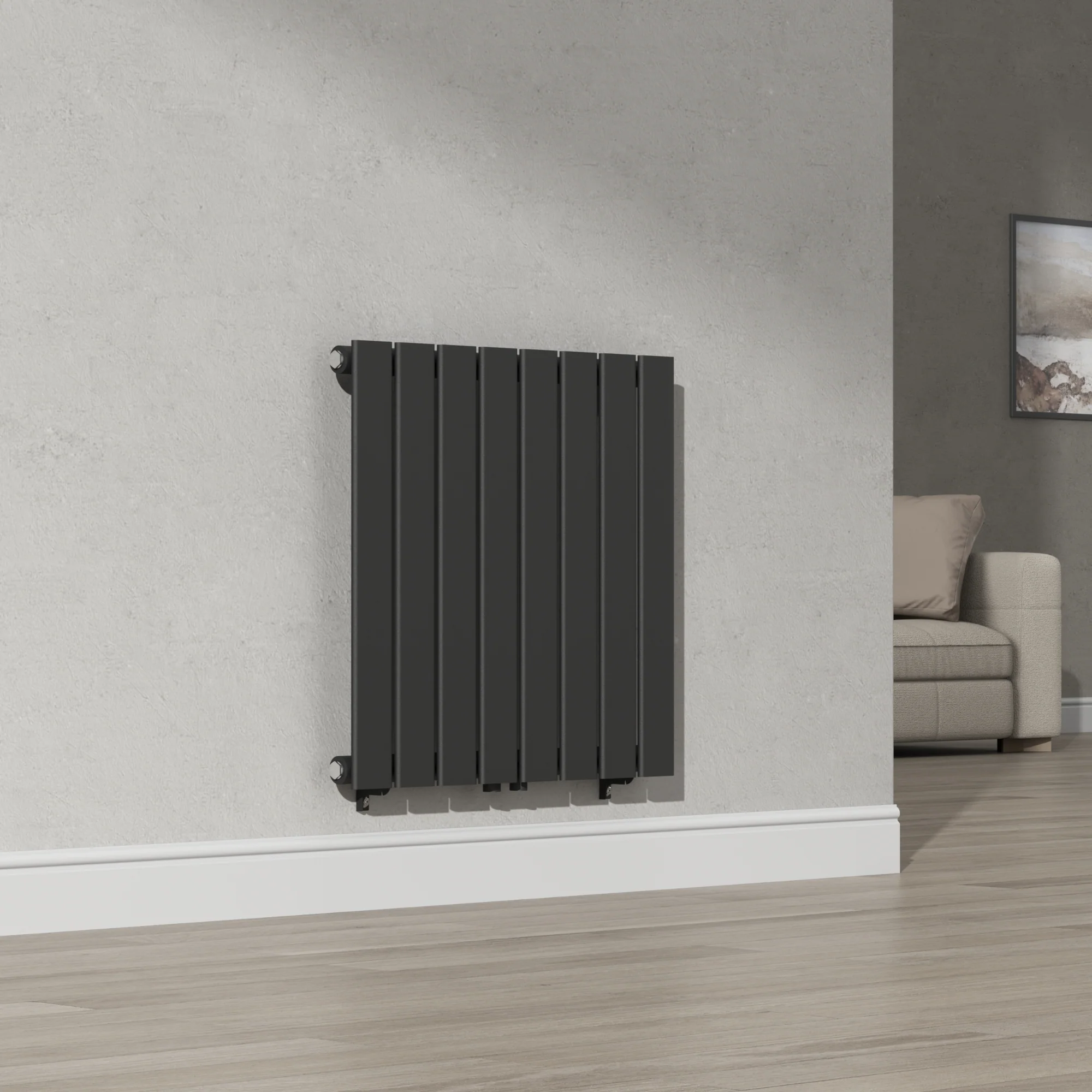Designradiator Nore plat, enkellaags - Image 9