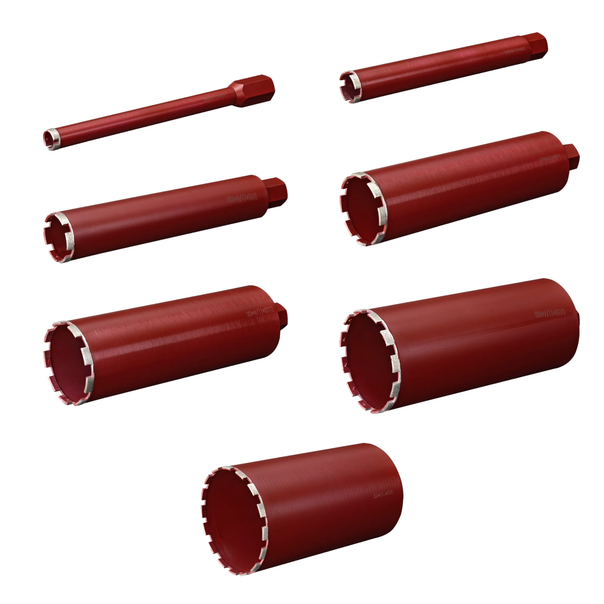 Diamantboor boorbit diamantkernboor 400 mm rood - verschillende maten