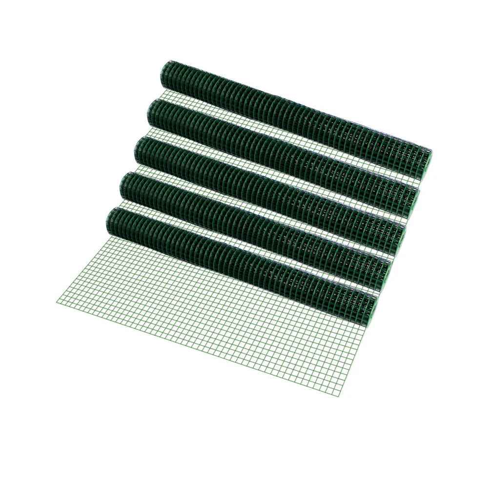 Kippengaas vierkant 19 mm geplastificeerd op rol groen - 2 varianten - Image 3