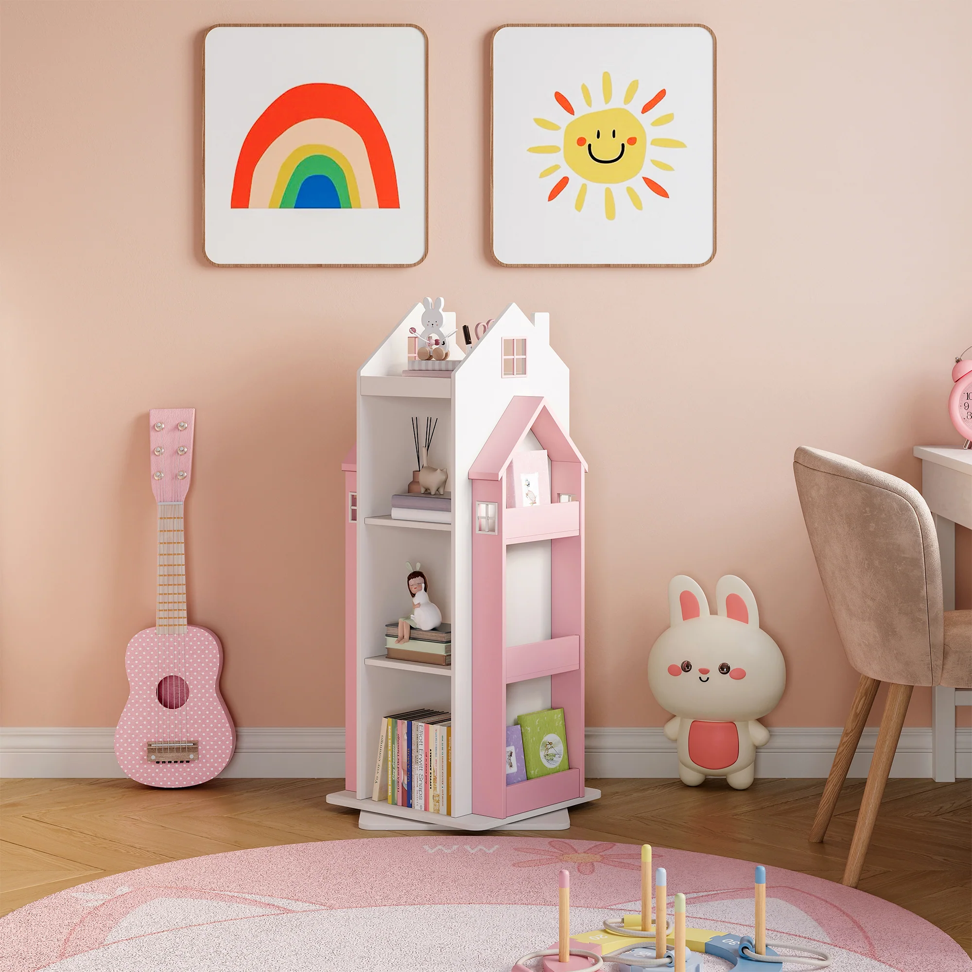 Kinderkast Vipsali 108x40x40 cm [en.casa] - Image 3