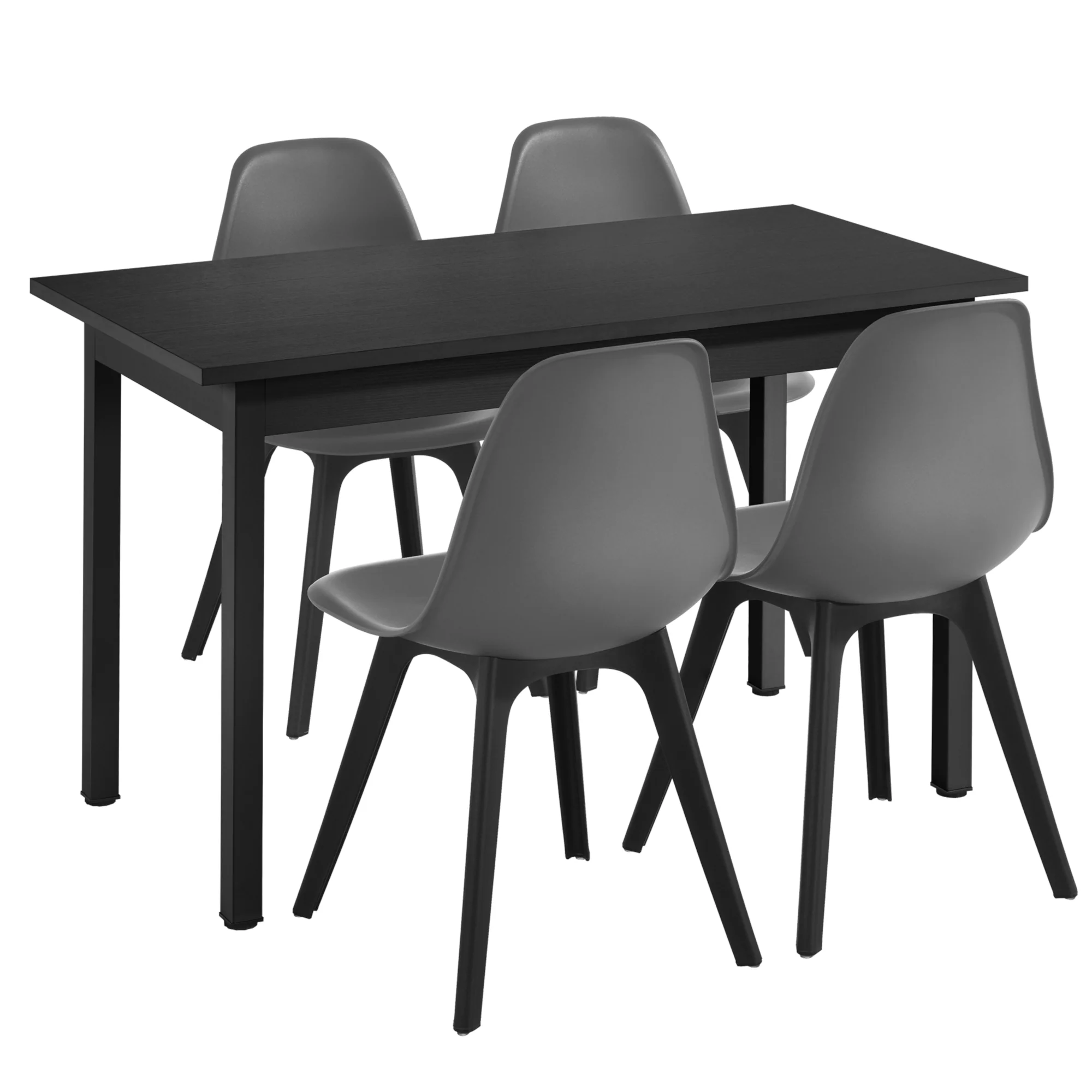Eetkamerset eethoek Lendava 5-delig tafel met 4 stoelen - 4 varianten - Image 2
