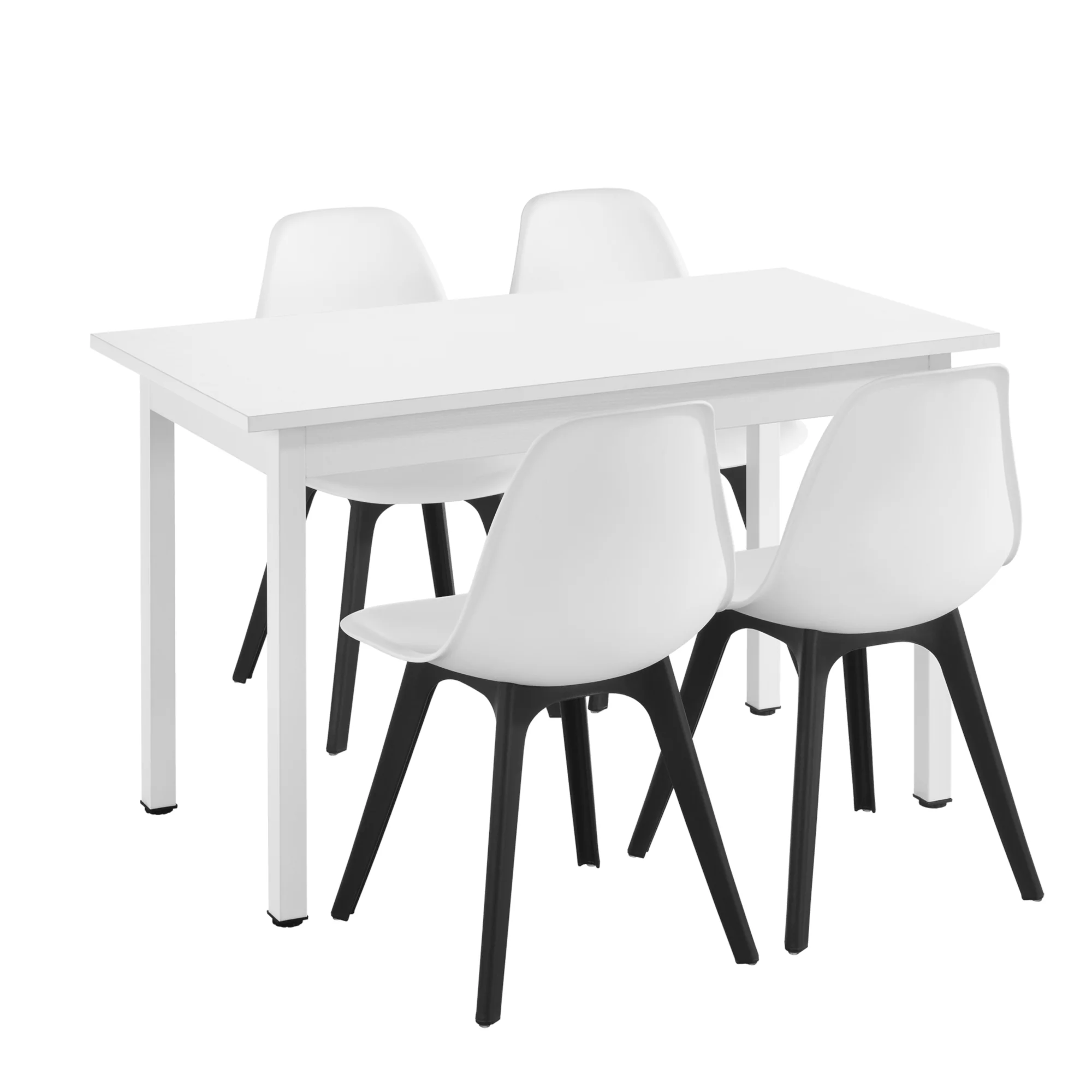 Eetkamerset eethoek Lendava 5-delig tafel met 4 stoelen - 4 varianten - Image 4