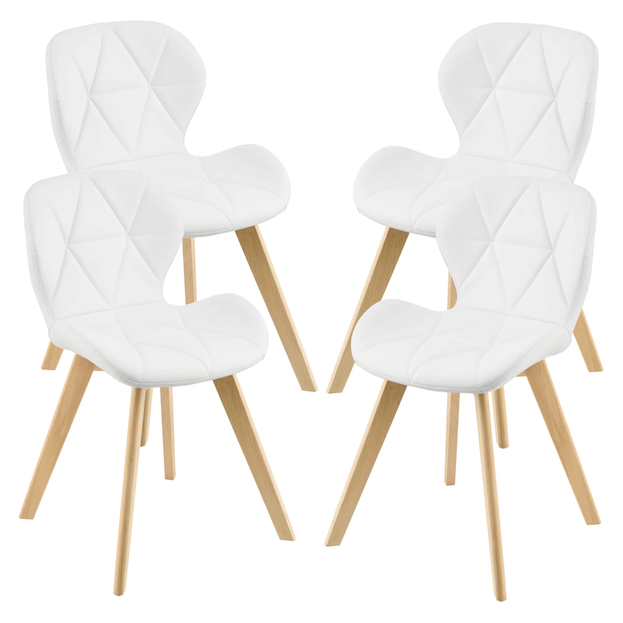 Eetkamerstoelen Älmhult set van 4 stuks [en.casa] - Image 5