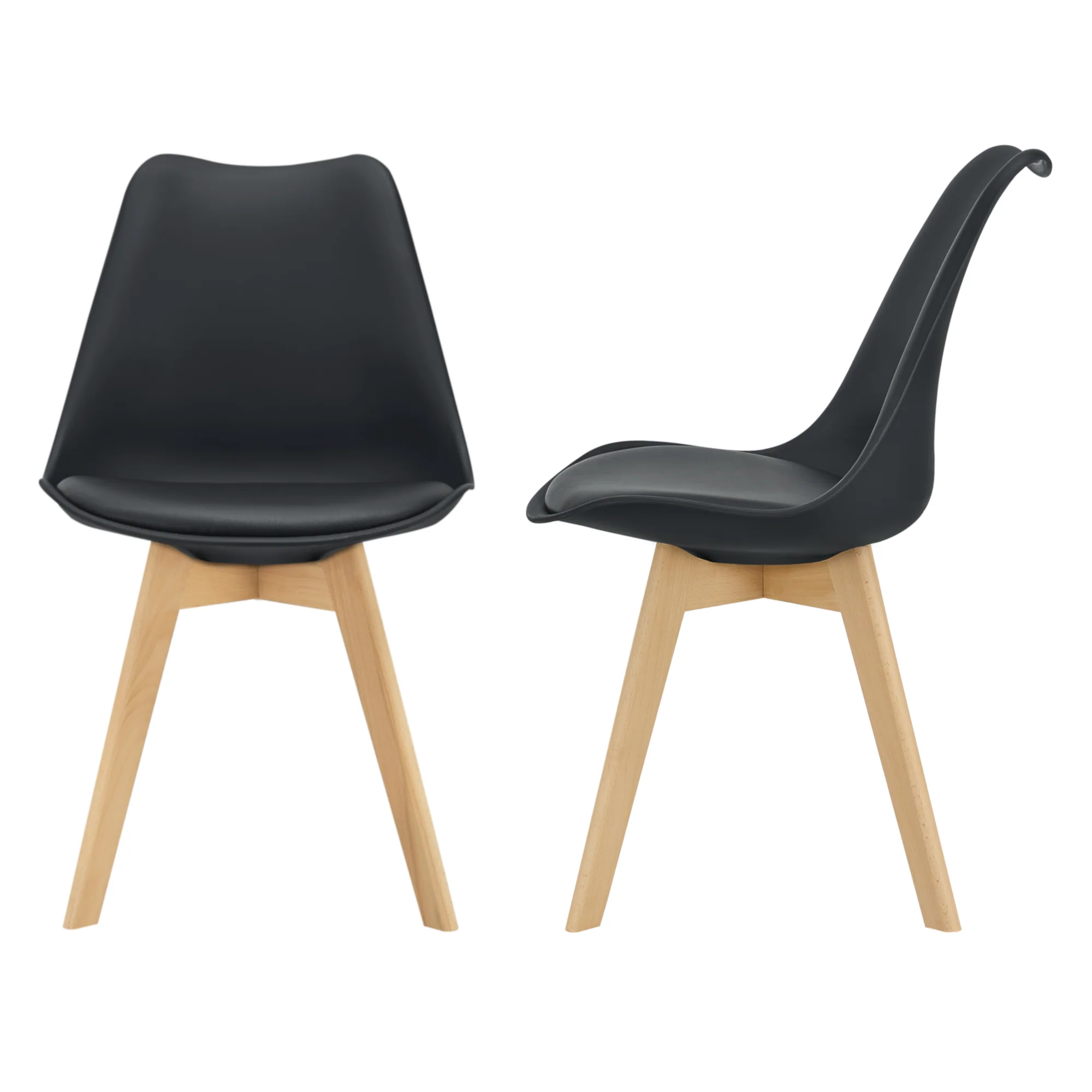 Eetkamerstoelen Fläten set van 2 stuks [en.casa] - Image 3