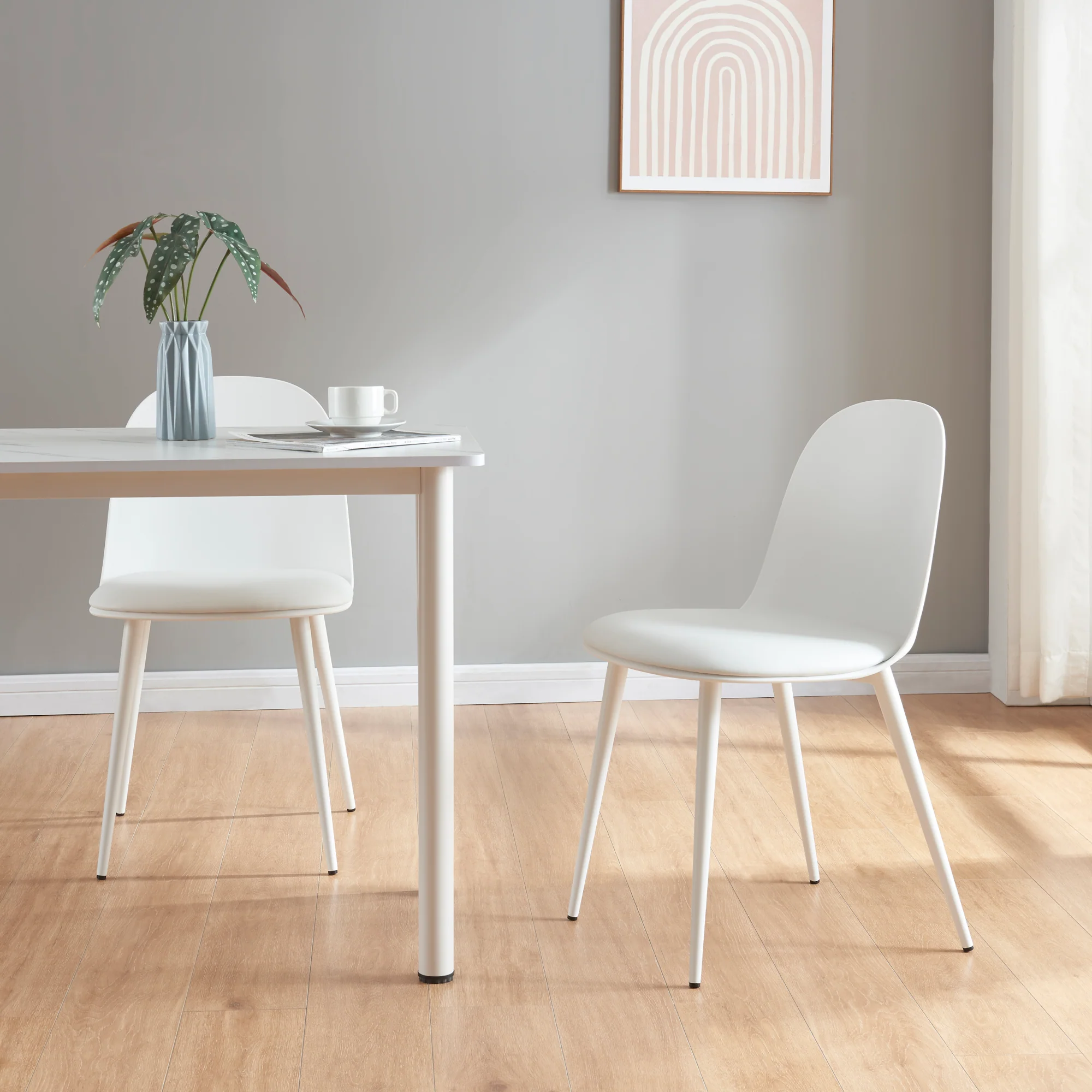 [en.casa] Eetkamerstoel set van 2 Kangasala 81x45x52 cm - 3 varianten - Image 2