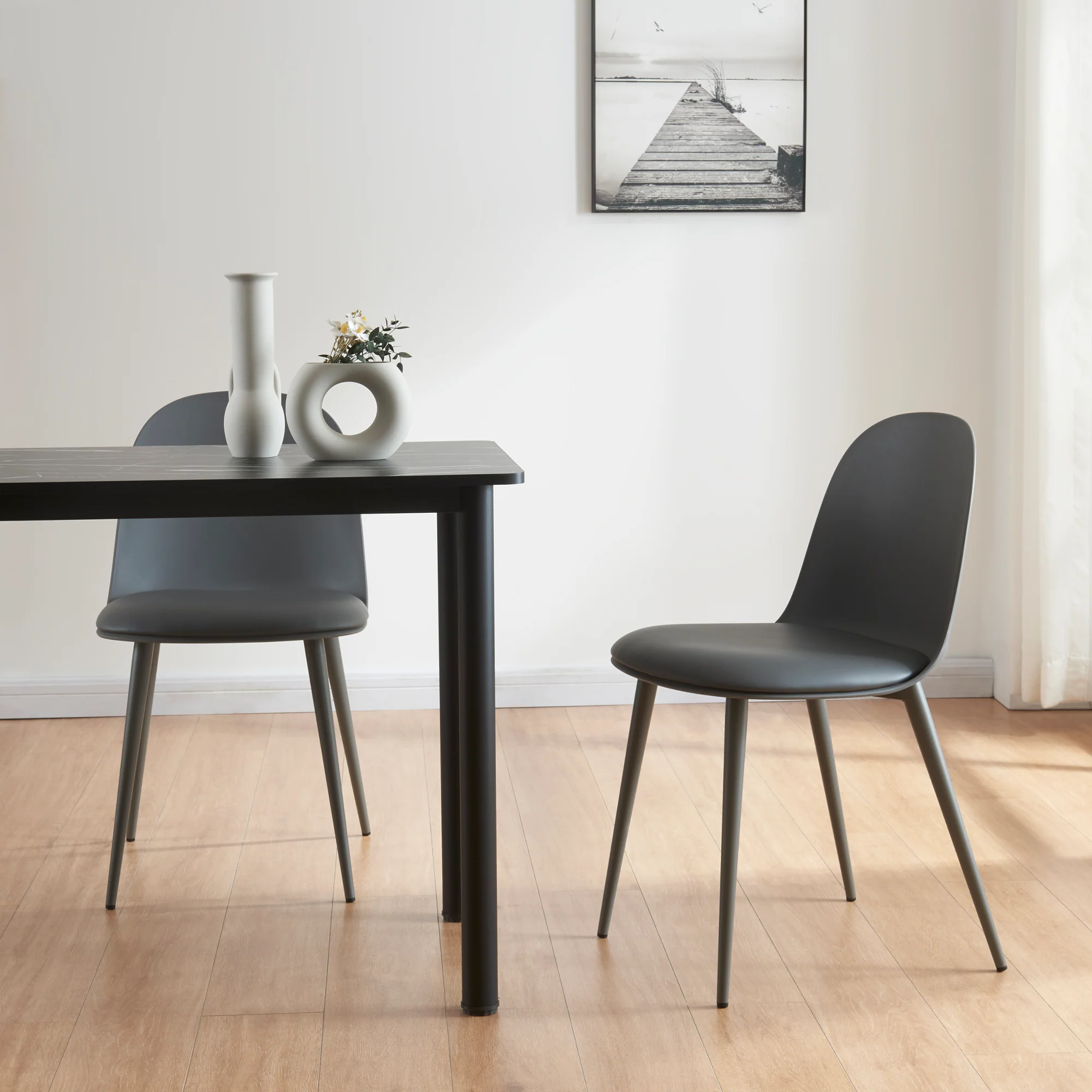 [en.casa] Eetkamerstoel set van 2 Kangasala 81x45x52 cm - 3 varianten - Image 3