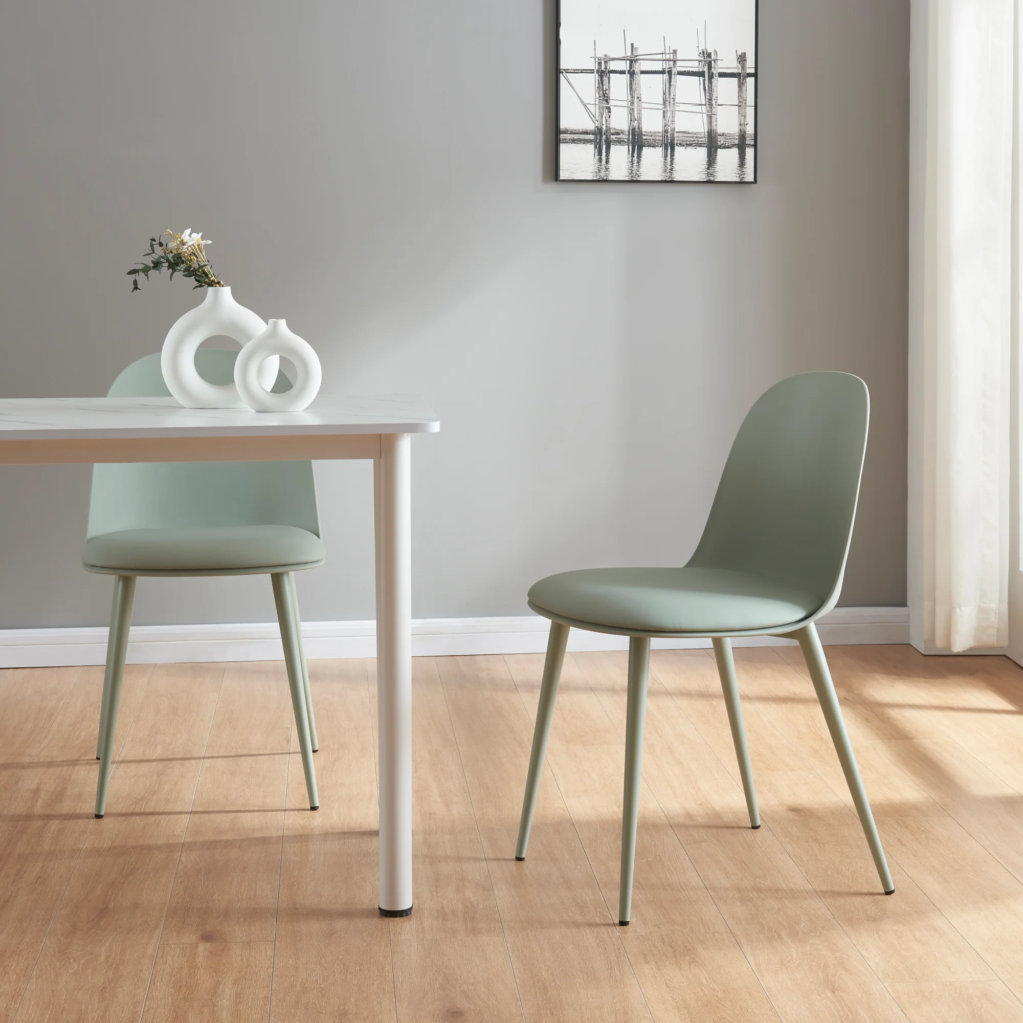 [en.casa] Eetkamerstoel set van 2 Kangasala 81x45x52 cm - 3 varianten - Image 4