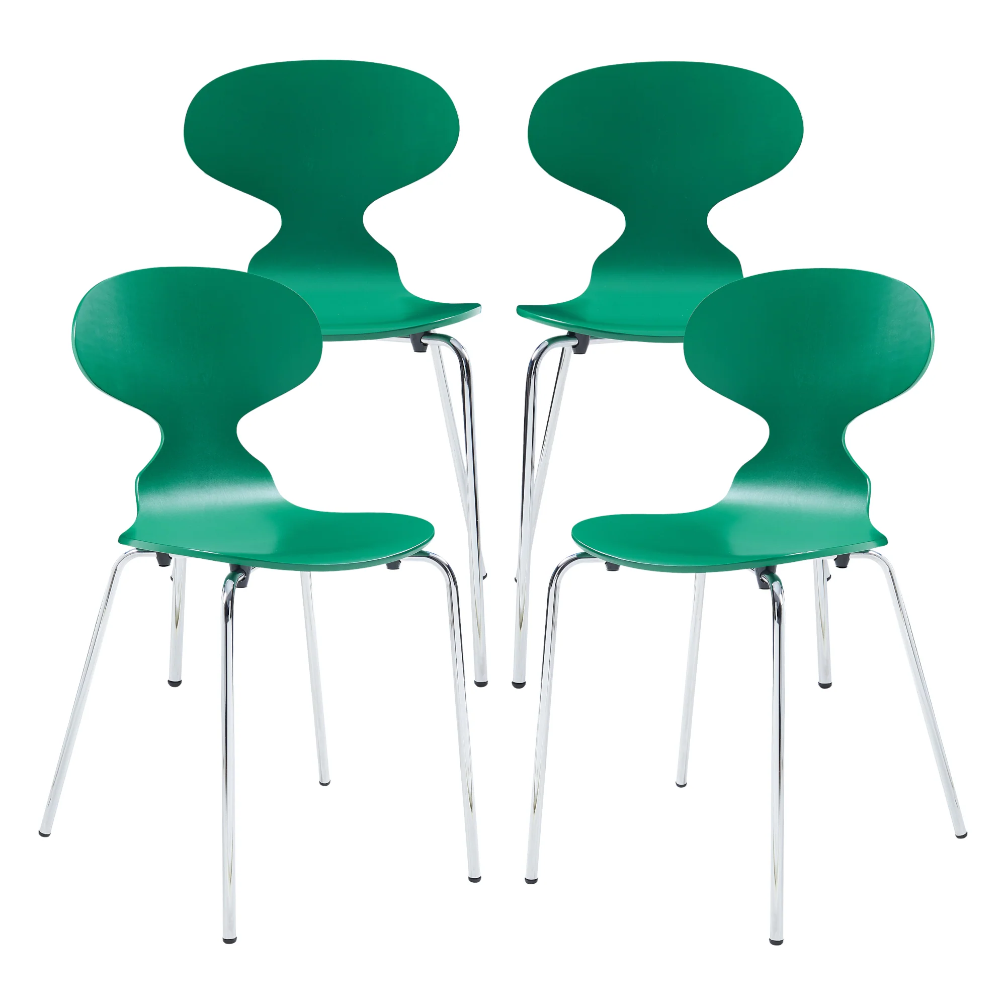 Eetkamerstoelen Kil set van 4 [en.casa] - Image 8