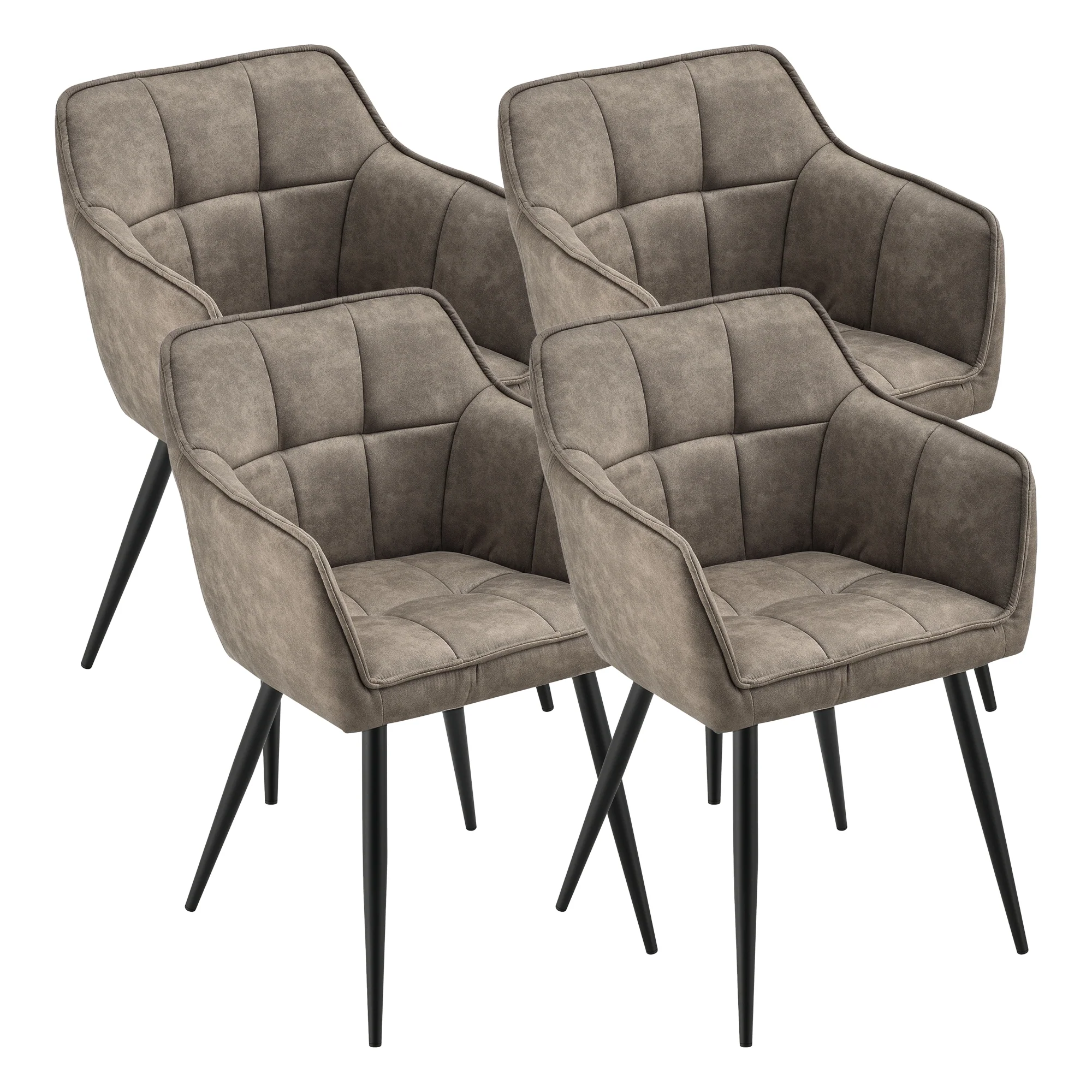 Eetkamerstoelen Birmingham fauteuils 81x57x53 cm [en.casa] - Image 11