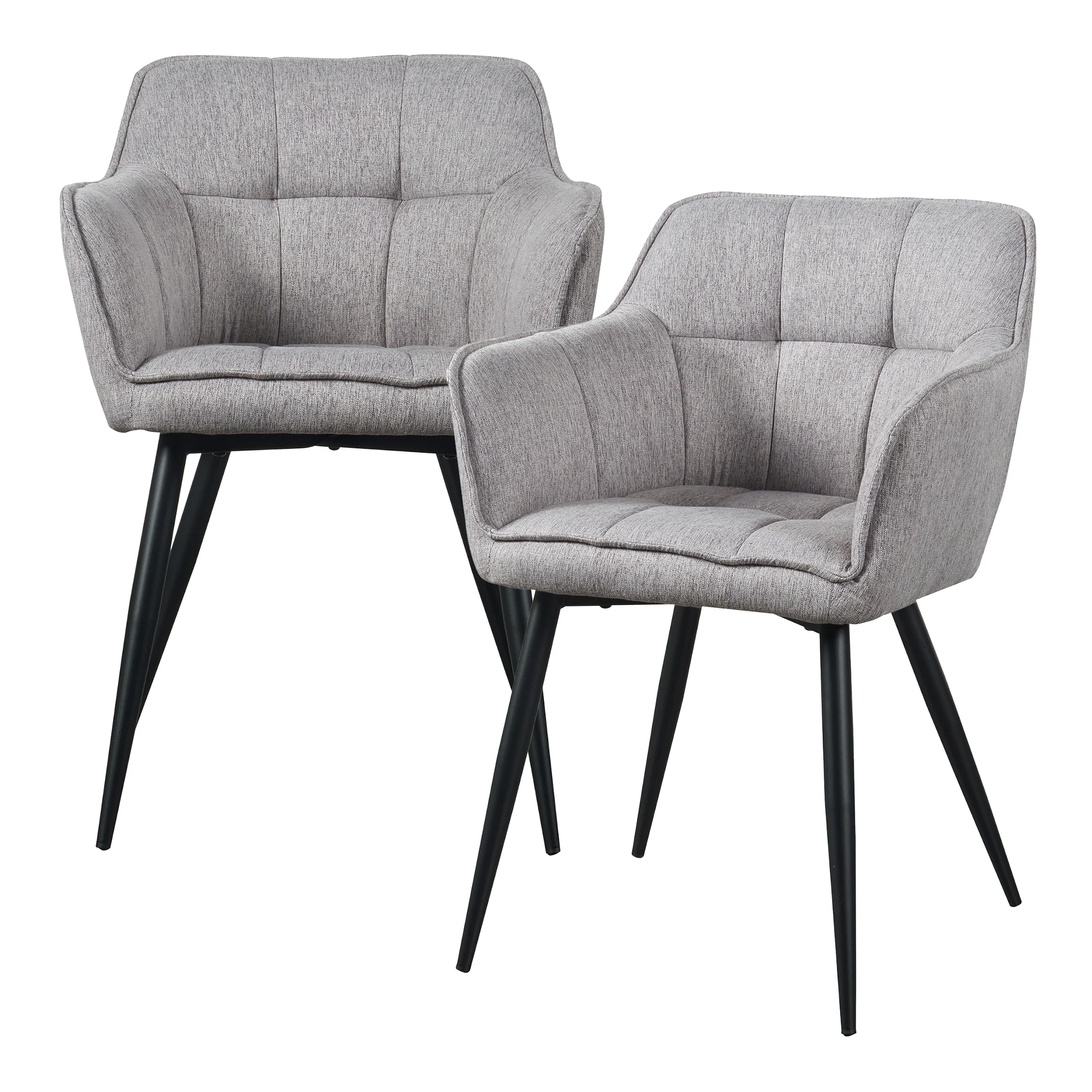 Eetkamerstoelen Birmingham fauteuils 81x57x53 cm [en.casa] - Image 3