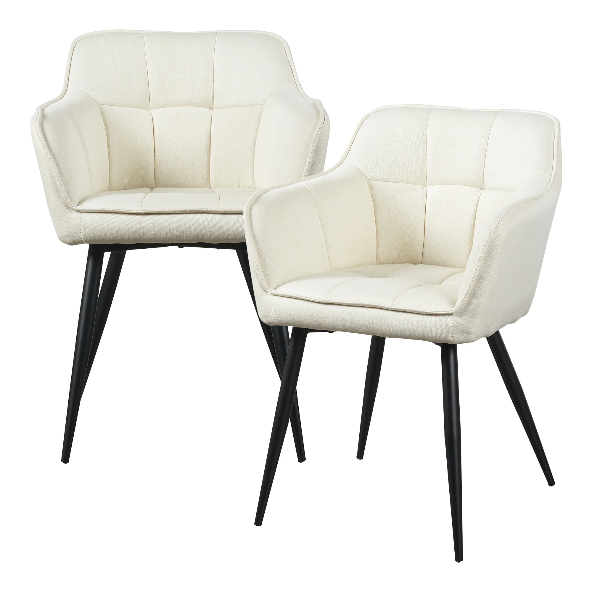 Eetkamerstoelen Birmingham fauteuils 81x57x53 cm [en.casa] - Image 5